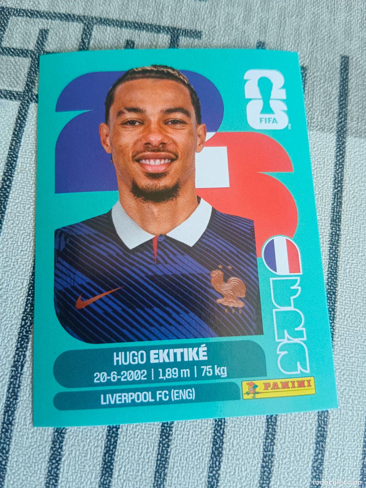 Trading cards: MUNDIAL 2026 ESTADOS UNIDOS USA MEXICO MEJICO CANADA FRA 19 FRA19 HUGO EKITIKE FRANCIA FIFA