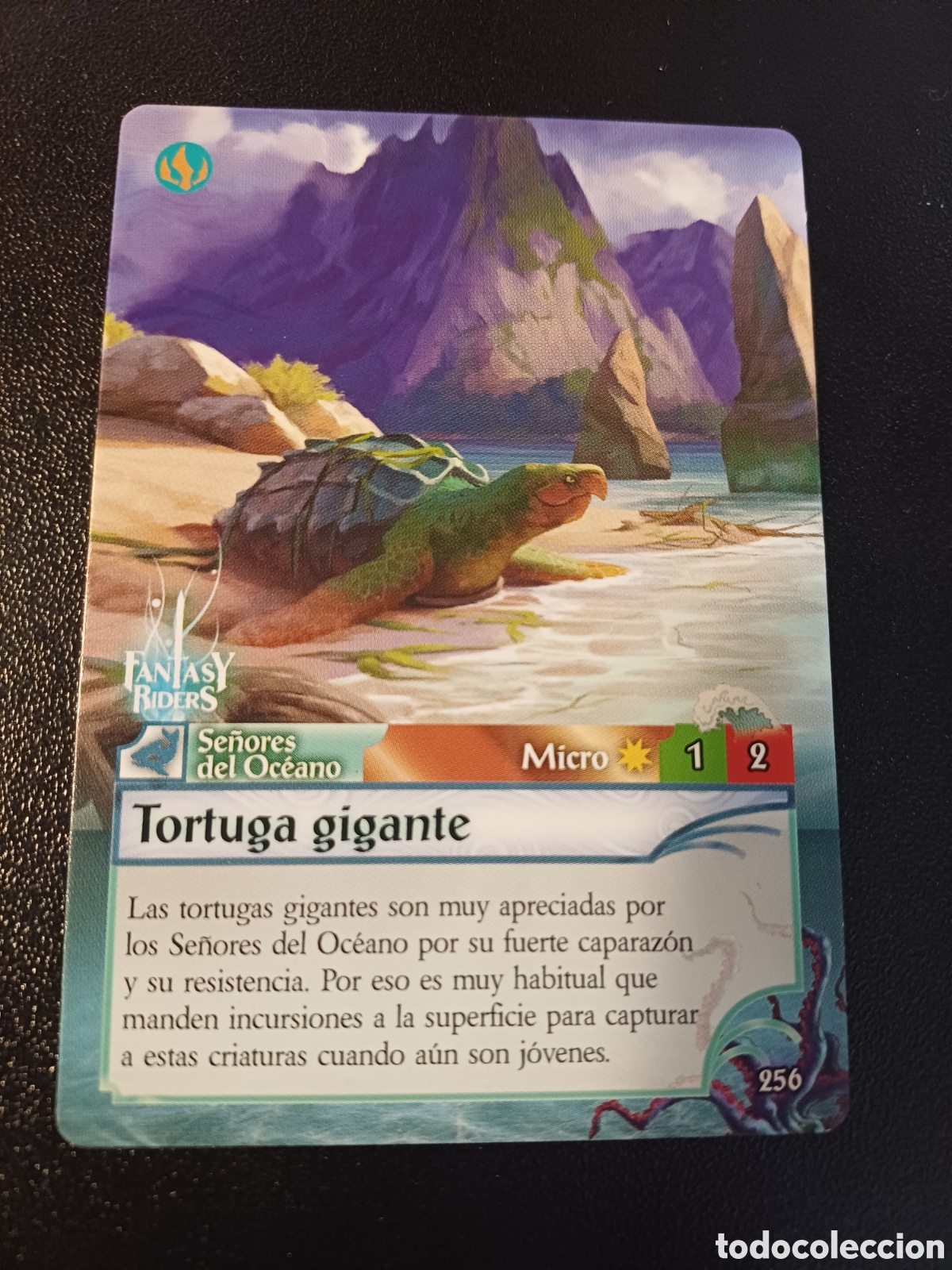 Sammelkarten: #256 TORTUGA GIGANTE PANINI FANTASY RIDER 2018