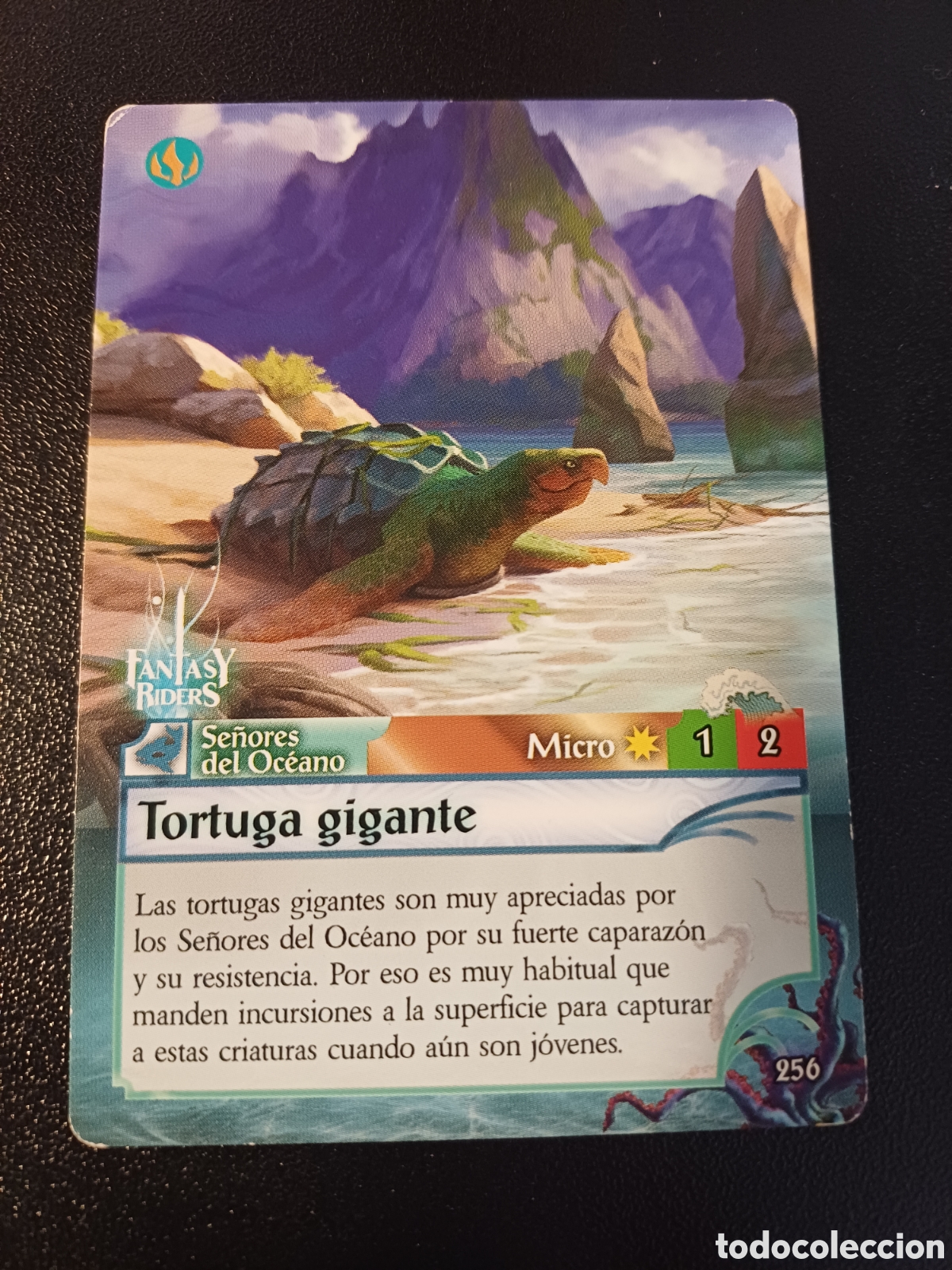 Cartes &agrave; &Eacute;changer: #256 TORTUGA GIGANTE PANINI FANTASY RIDER 2018