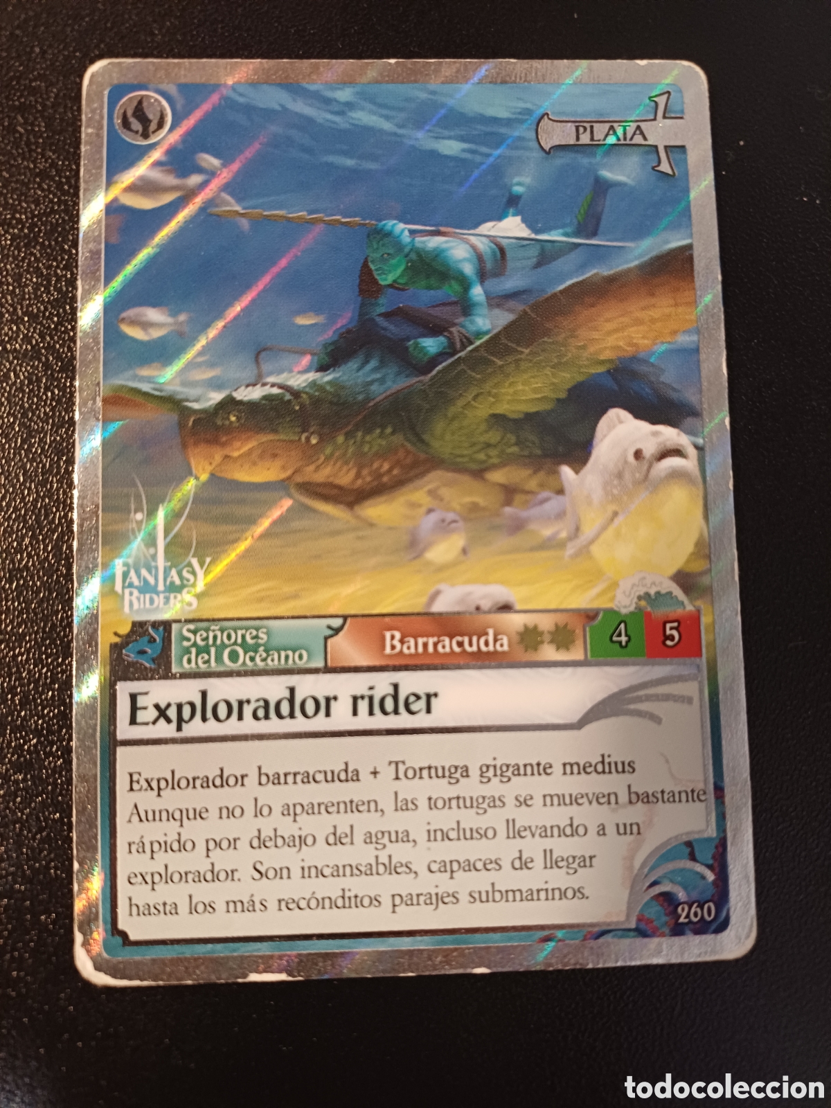 Sammelkarten: #260 EXPLORADRO RIDER PLATA PANINI FANTASY RIDER 2018