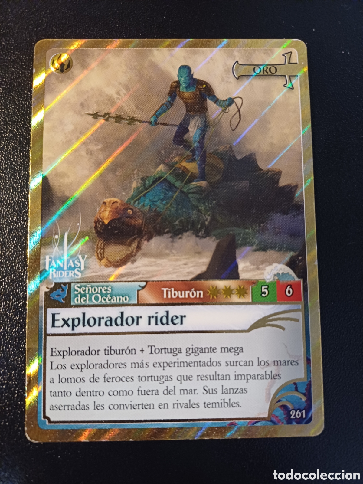 Figurine Collezionabili: #261 EXPLORADOR RIDER ORO PANINI FANTASY RIDER 2018