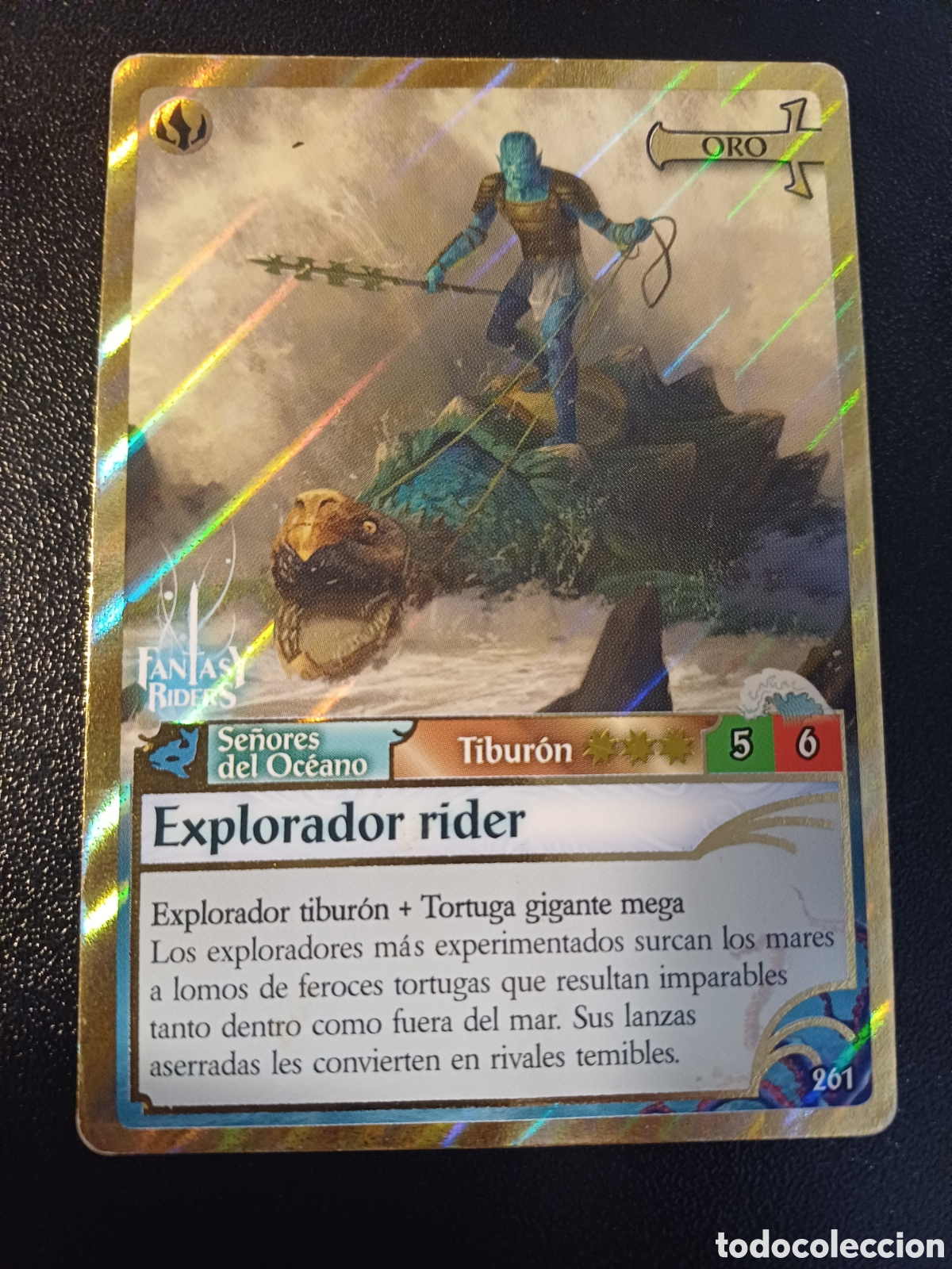Sammelkarten: #261 EXPLORADOR RIDER ORO PANINI FANTASY RIDER 2018