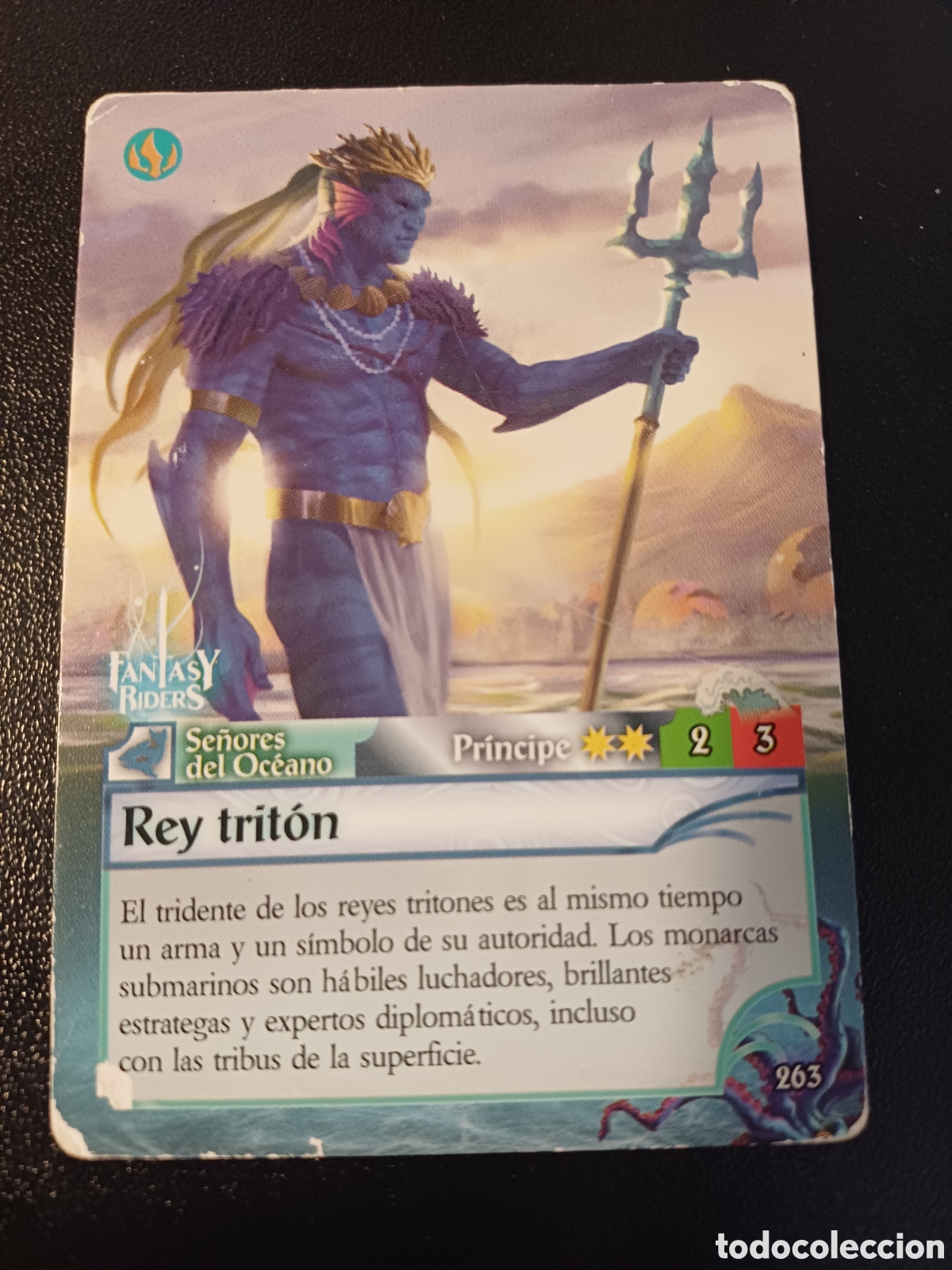Cartes &agrave; &Eacute;changer: #263 REY TRITON PANINI FANTASY RIDER 2018