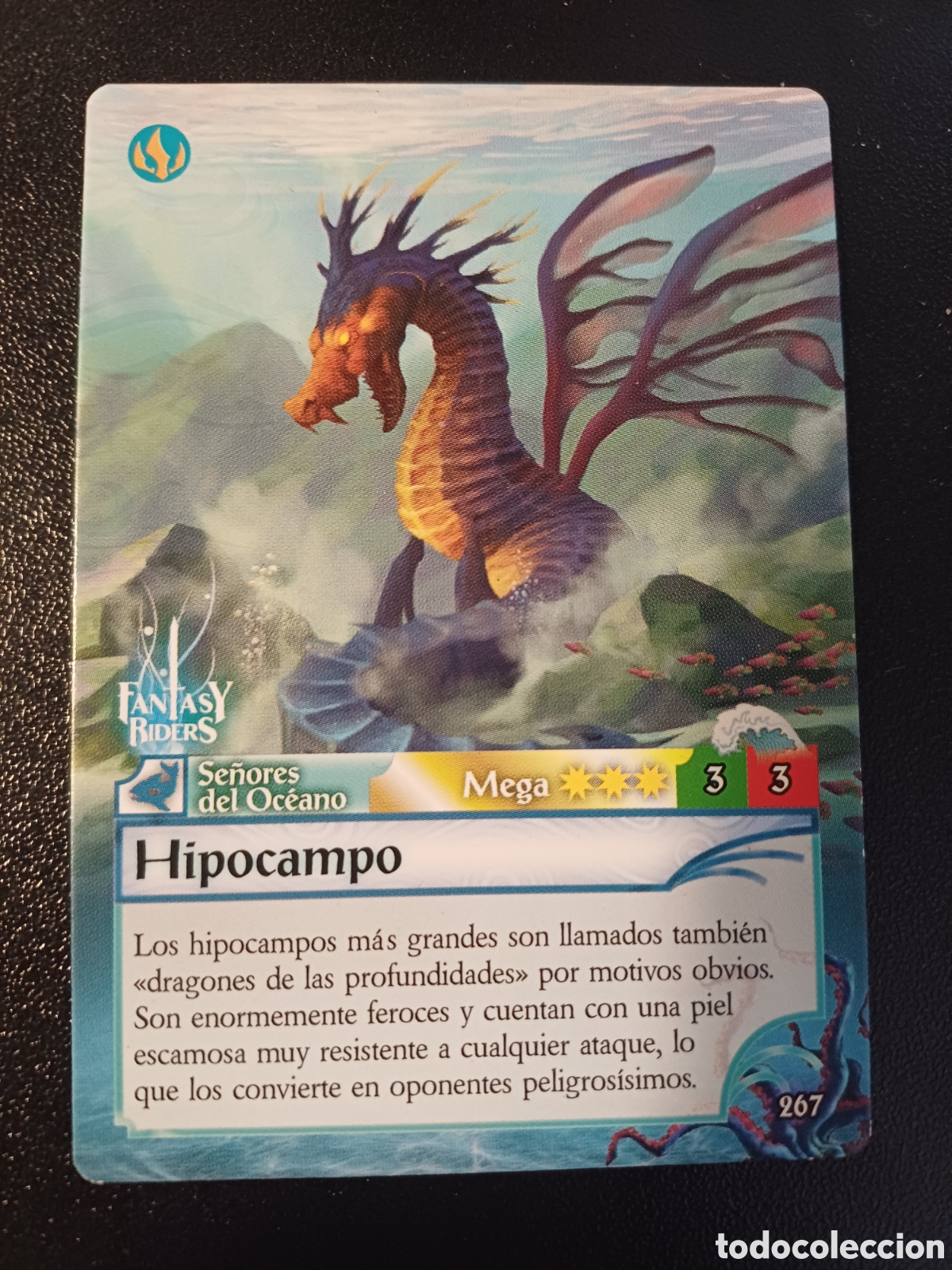 Sammelkarten: #267 HIPOCAMPO MEGA PANINI FANTASY RIDER 2018