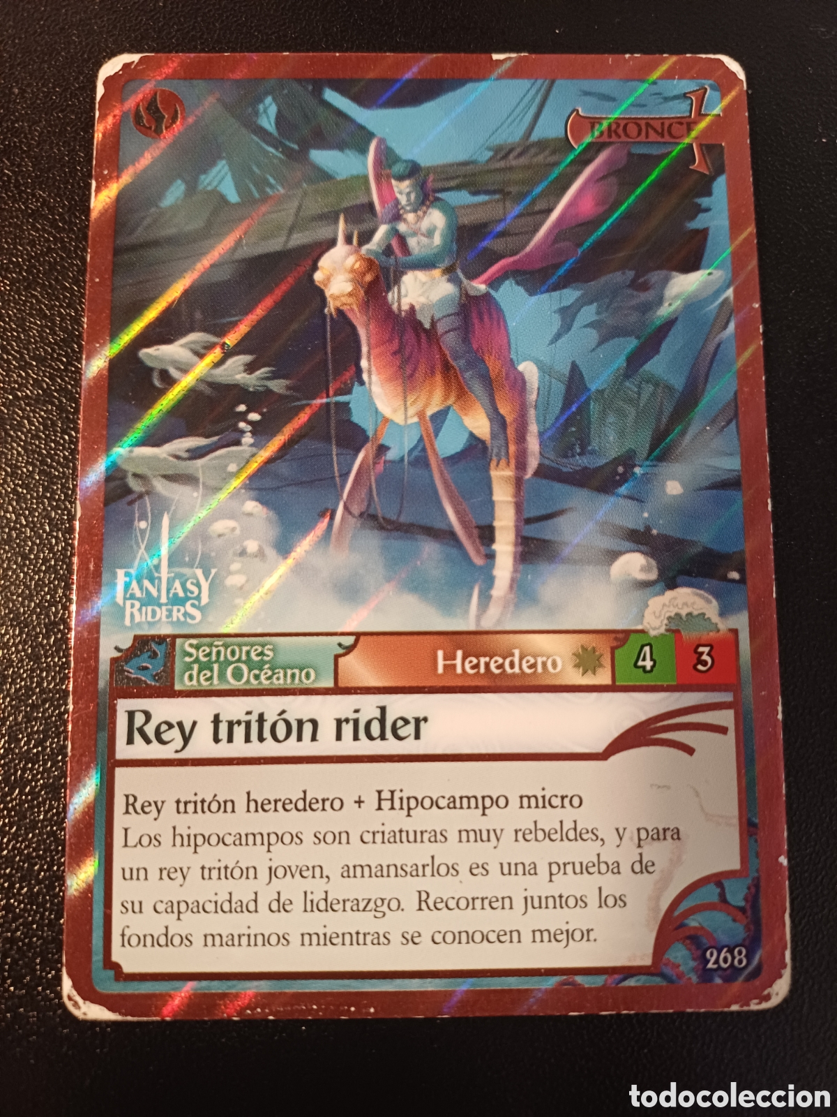 Trading cards: #268 REY TRITON RIDER PANINI FANTASY RIDER 2018
