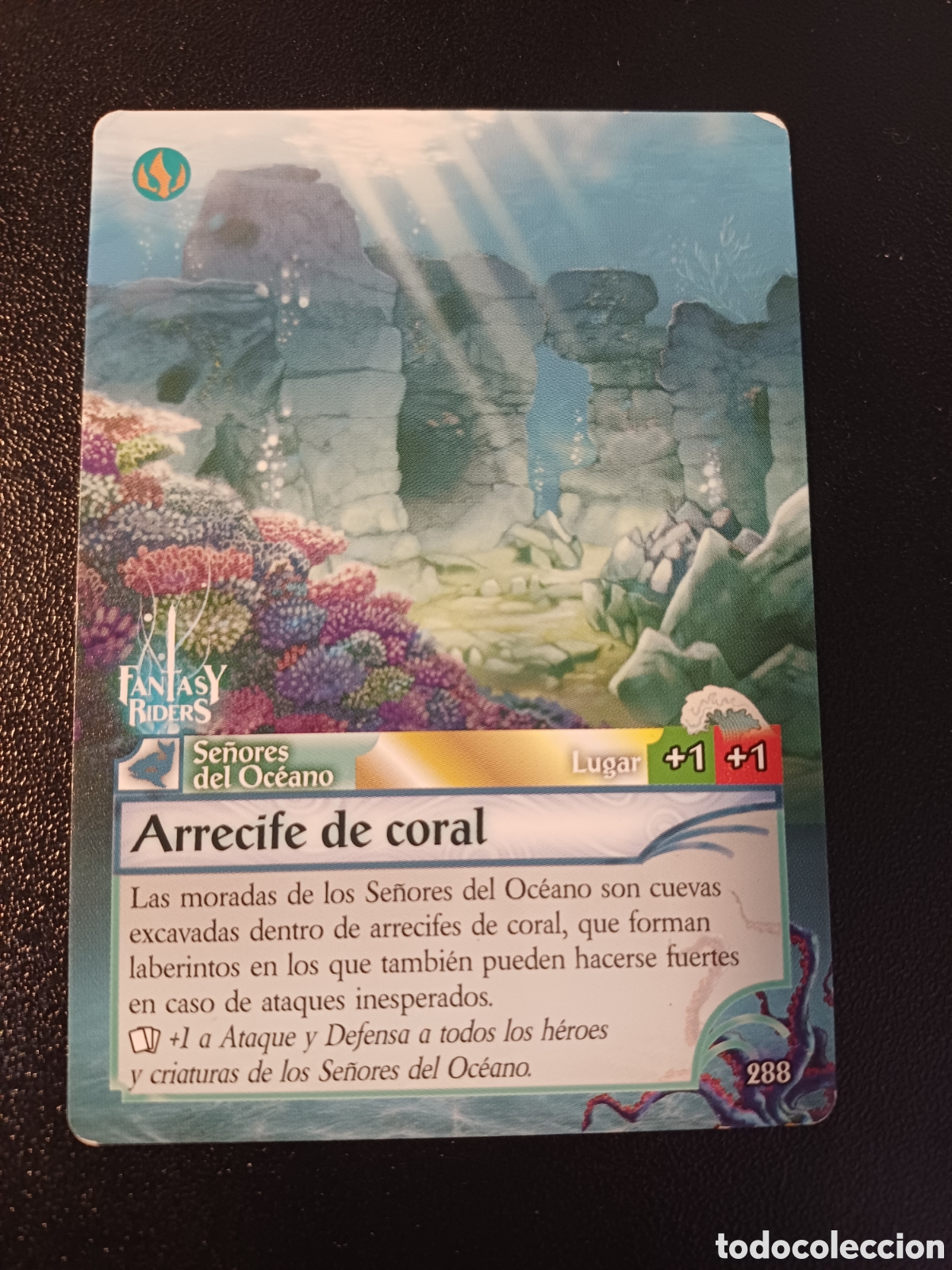 Trading cards: #288 ARRECIFE DE CORAL PANINI FANTASY RIDER 2018