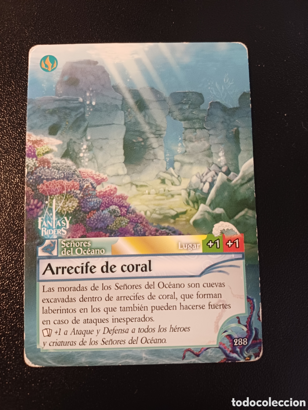 Trading cards: #288 ARRECIFE DE CORAL PANINI FANTASY RIDER 2018