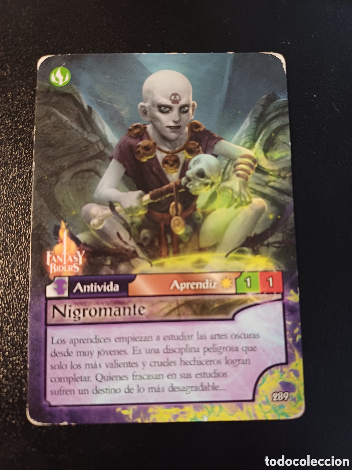 Trading cards: #289 NIGROMANTE PANINI FANTASY RIDER 2018