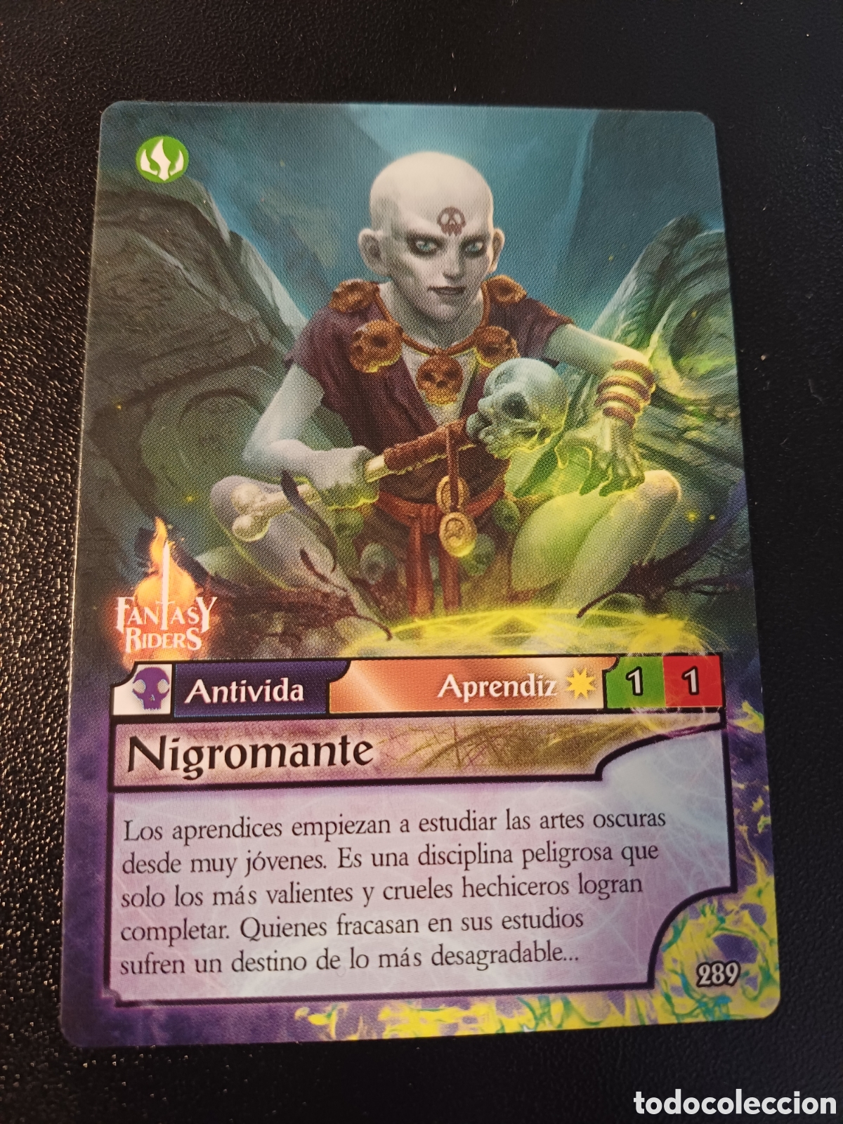 Trading cards: #289 NIGROMANTE PANINI FANTASY RIDER 2018
