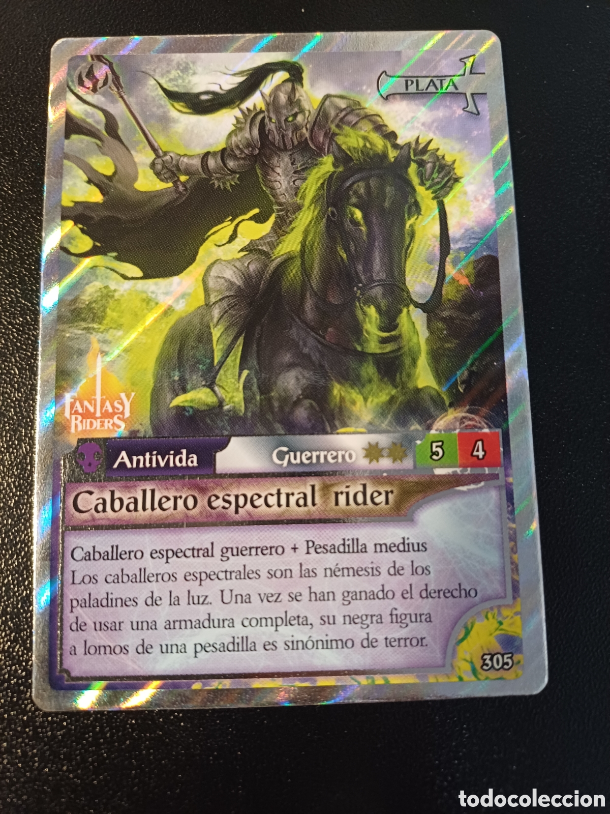 Sammelkarten: #305 CABALLERO ESPECTRAL RIDER PANINI FANTASY RIDER 2018