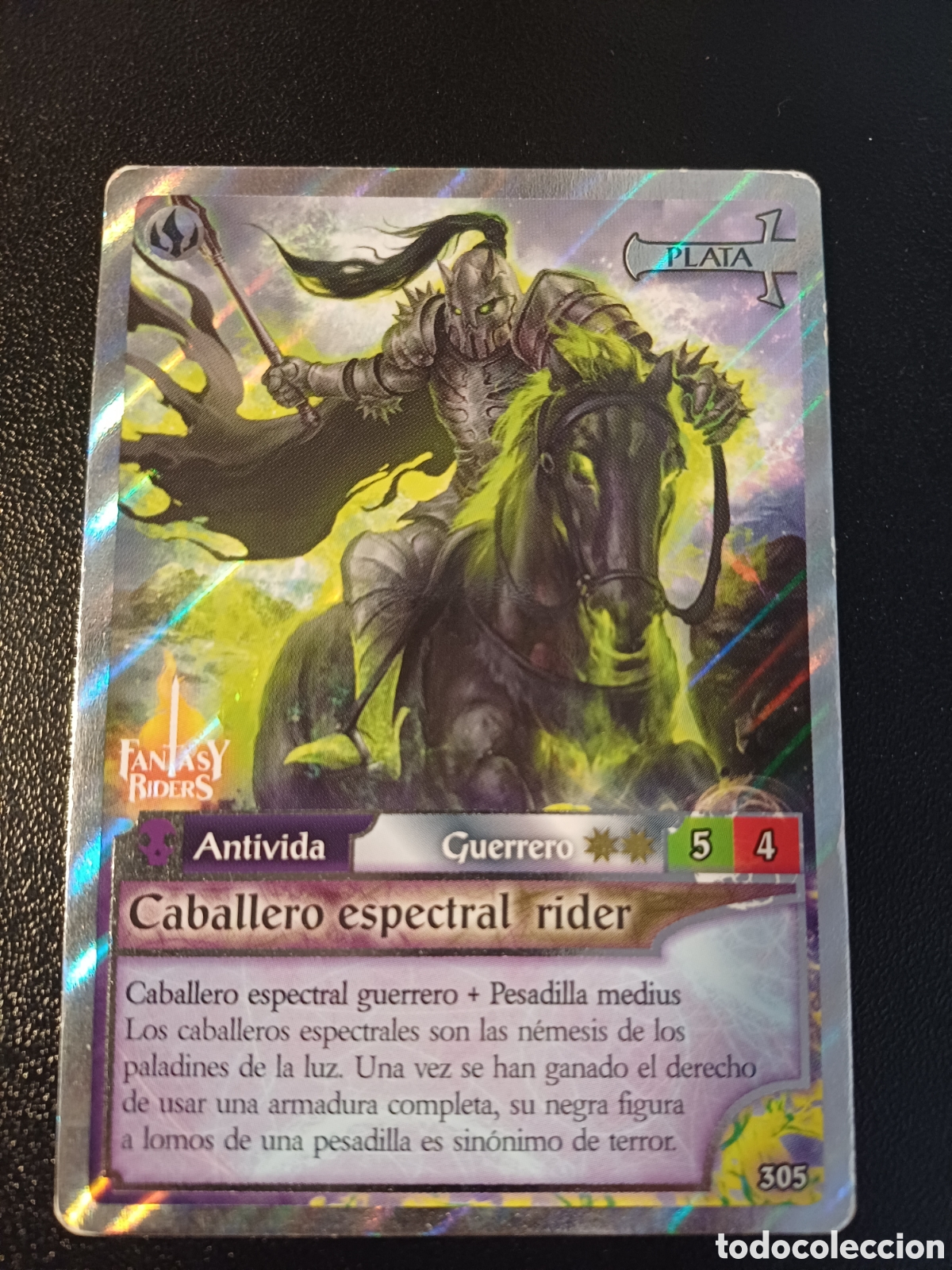 Sammelkarten: #305 CABALLERO ESPECTRAL RIDER PANINI FANTASY RIDER 2018