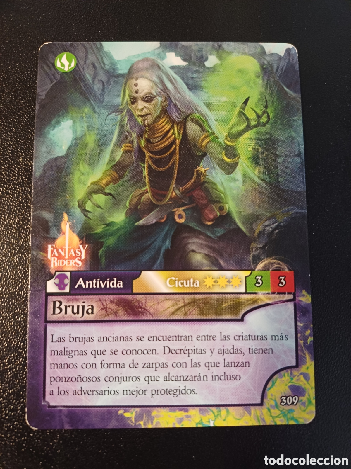 Sammelkarten: #309 BRUJA PANINI FANTASY RIDER 2018