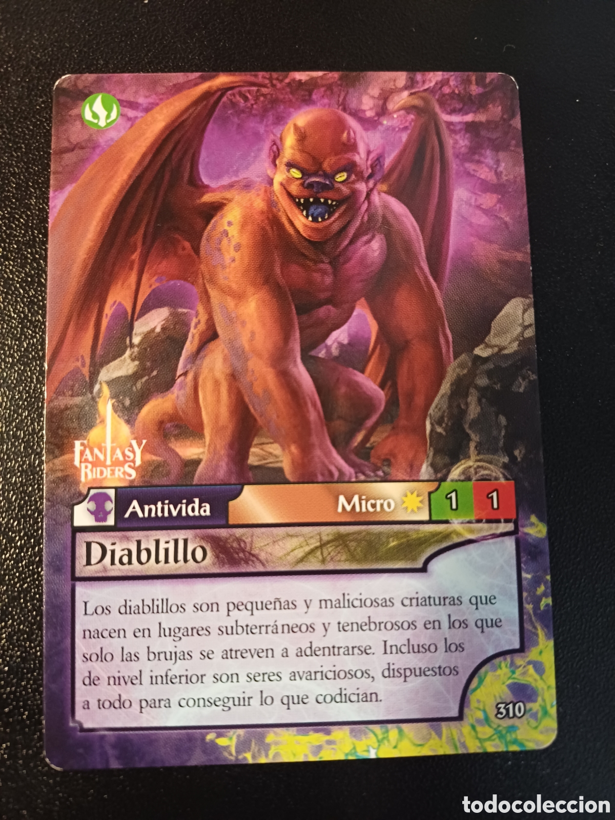 Sammelkarten: #310 DIABLILLO PANINI FANTASY RIDER 2018