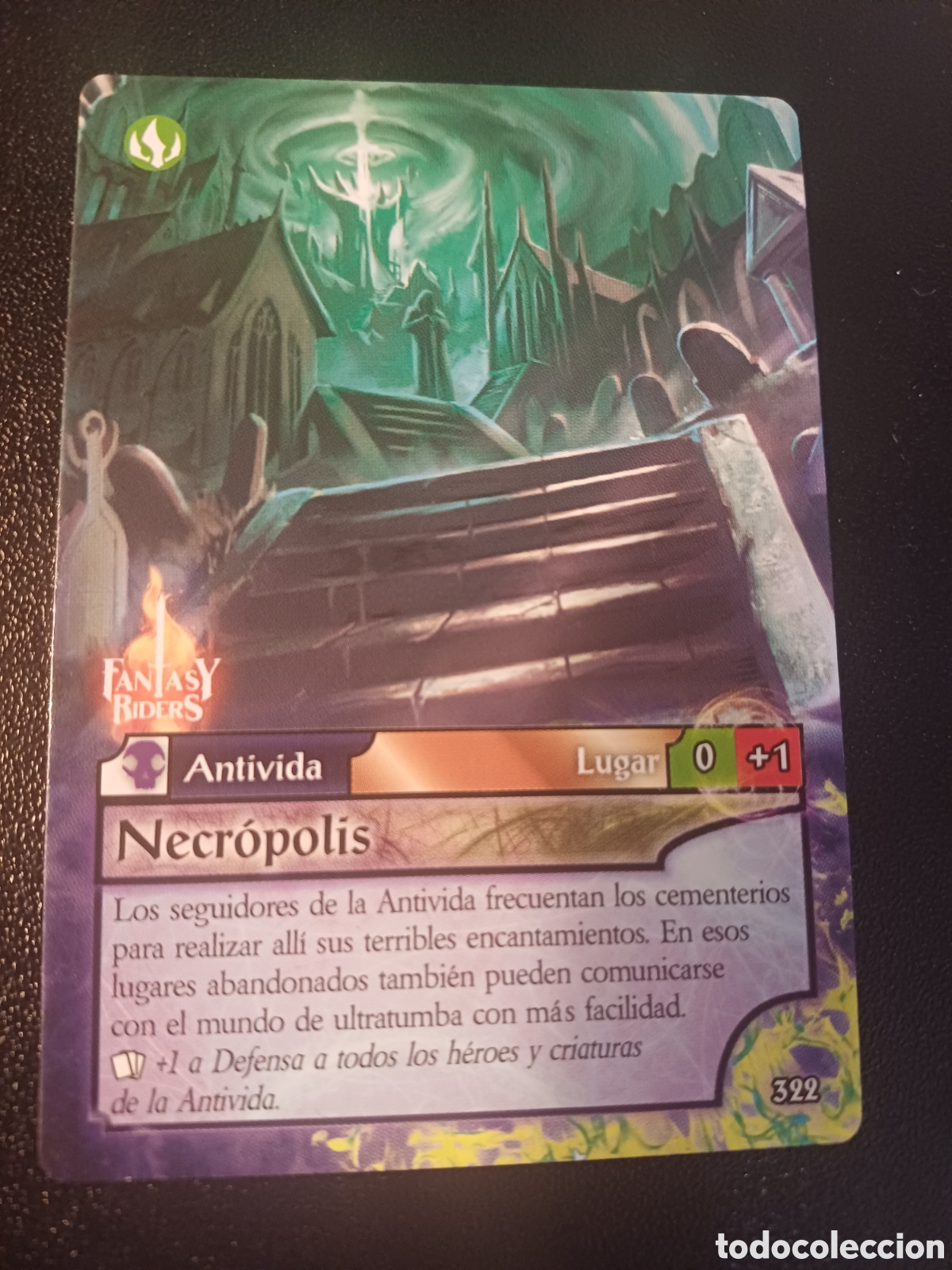 Sammelkarten: #322 NECROPOLIS PANINI FANTASY RIDER 2018