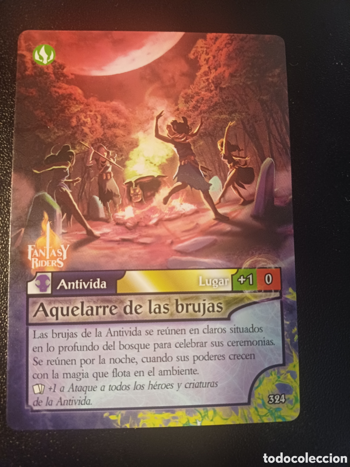 Figurine Collezionabili: #324 AQUELARRE DE BRUJAS PANINI FANTASY RIDER 2018