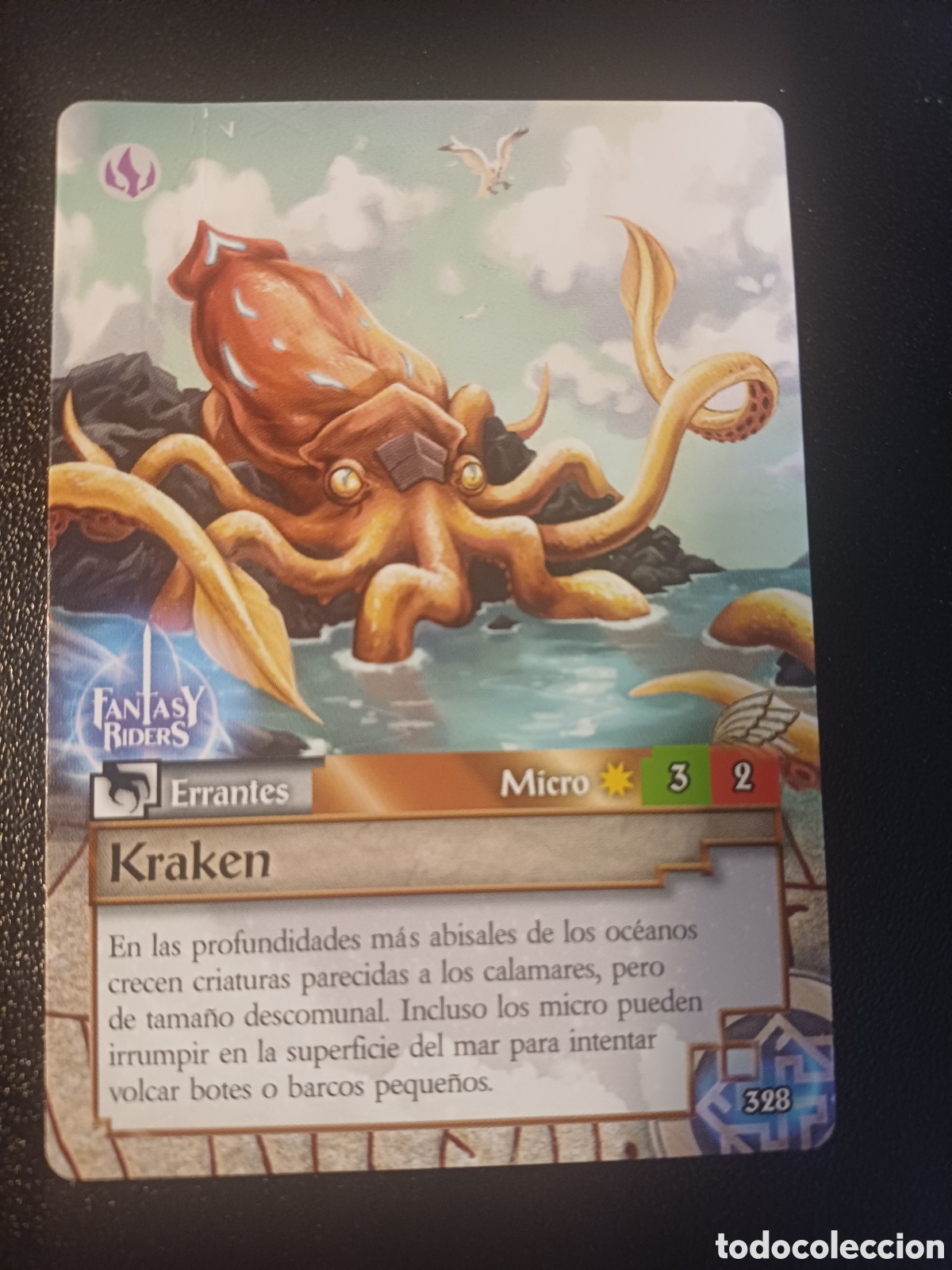 Figurine Collezionabili: #328 KRAKEN PANINI FANTASY RIDER 2018