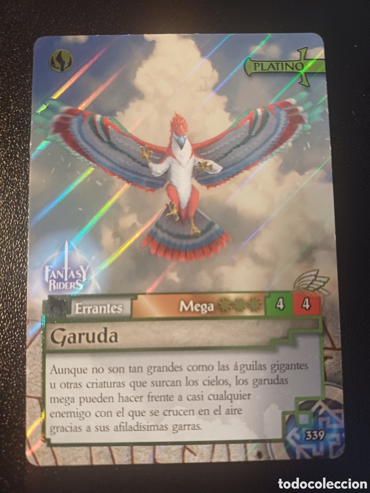 Figurine Collezionabili: #339 GARUDA PANINI FANTASY RIDER 2018
