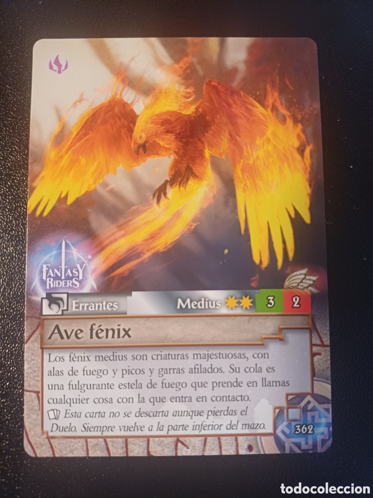 Trading cards: #362 AVE FENIX MEDIUS PANINI FANTASY RIDER 2018