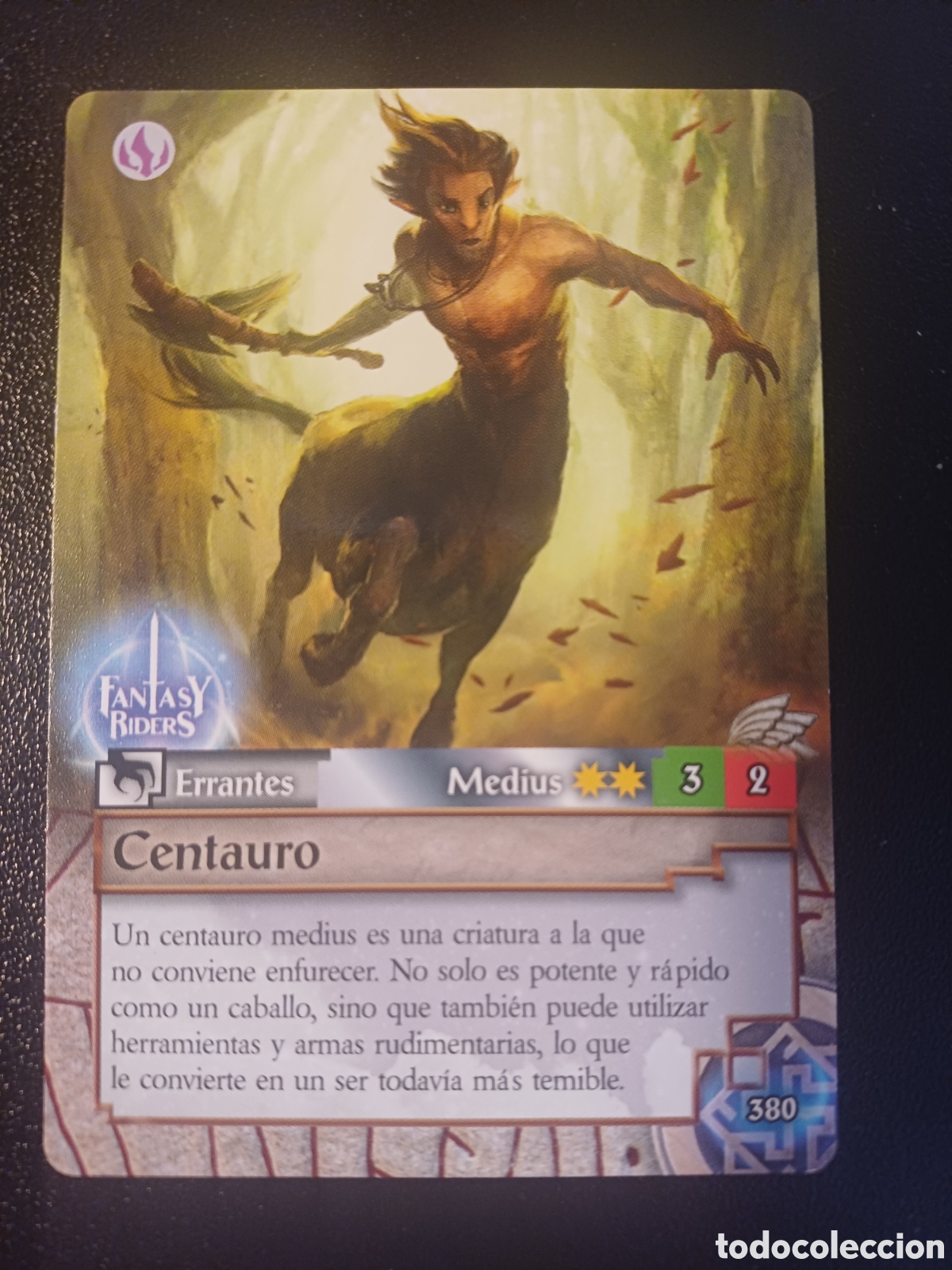 Trading cards: #380 CENTAURO MEDIUS PANINI FANTASY RIDER 2018