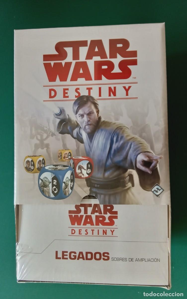 Trading cards: STAR WARS DESTINY LEGADOS. CAJA EXPOSITORA CON 36 SOBRES DE AMPLIACI&Oacute;N. PRECINTADA. NUEVA