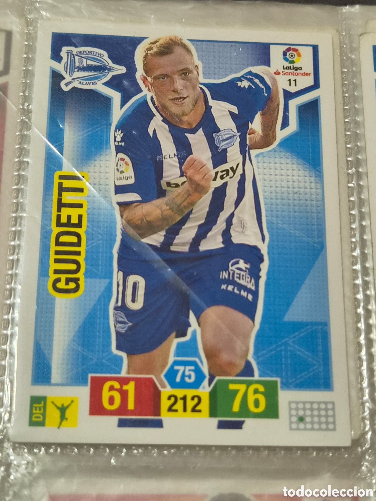 Trading cards: 11 - GUIDETTI, ALAVES ADRENALYN 2018-2019
