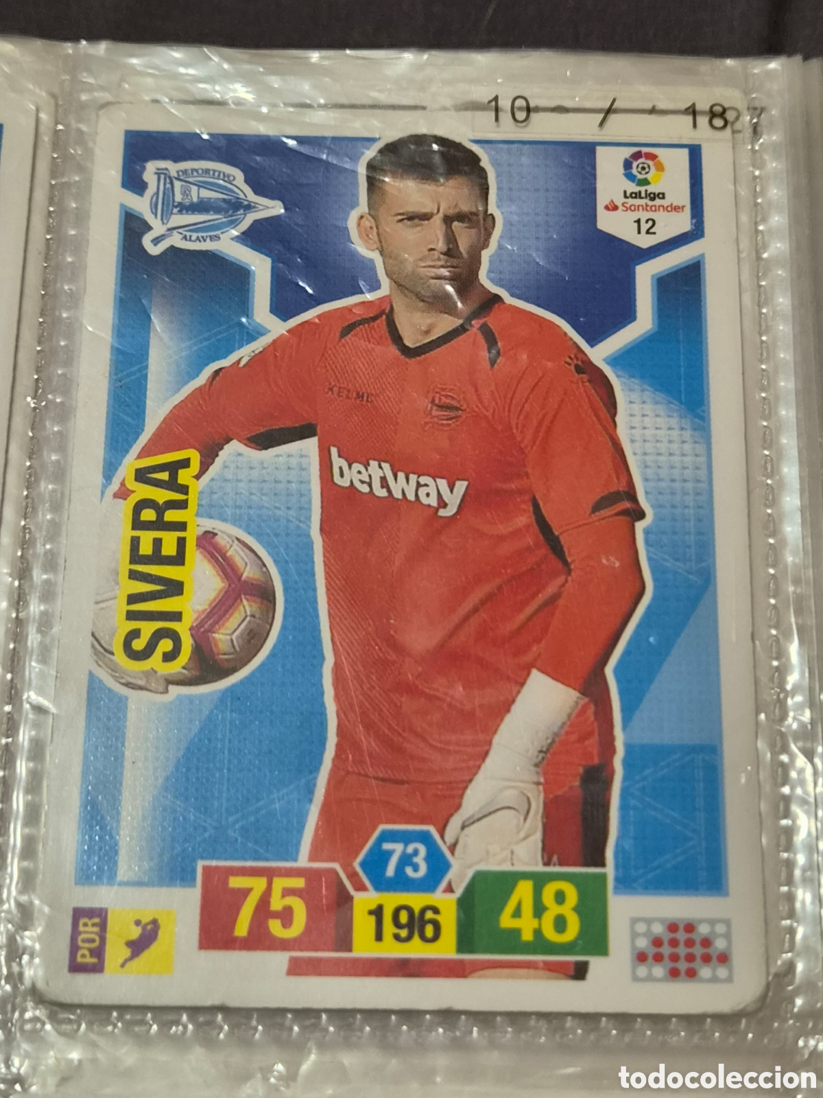 Trading cards: 12 - SIVERA, ALAVES ADRENALYN 2018-2019