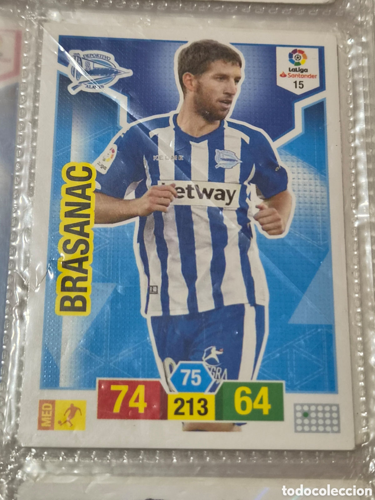 Trading cards: 15 - BRASANAC, ALAVES ADRENALYN 2018-2019