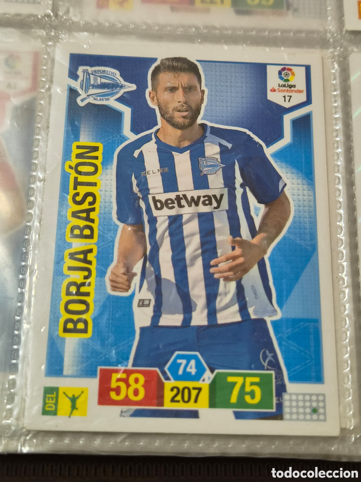 Trading cards: 17 - BORJA GASTON, ALAVES ADRENALYN 2018-2019