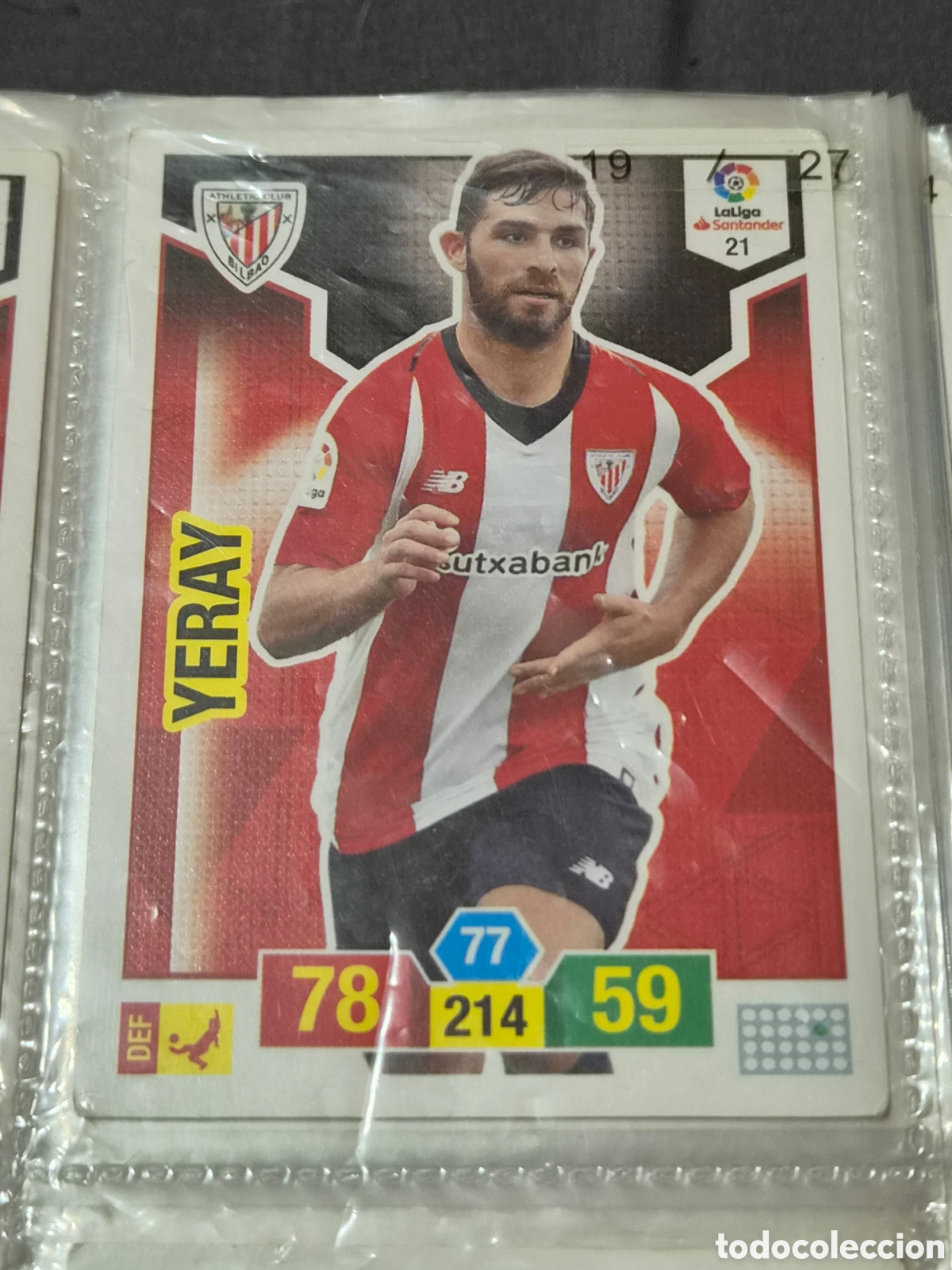 Trading cards: 21 - YERAY, AT.BILBAO ADRENALYN 2018-2019
