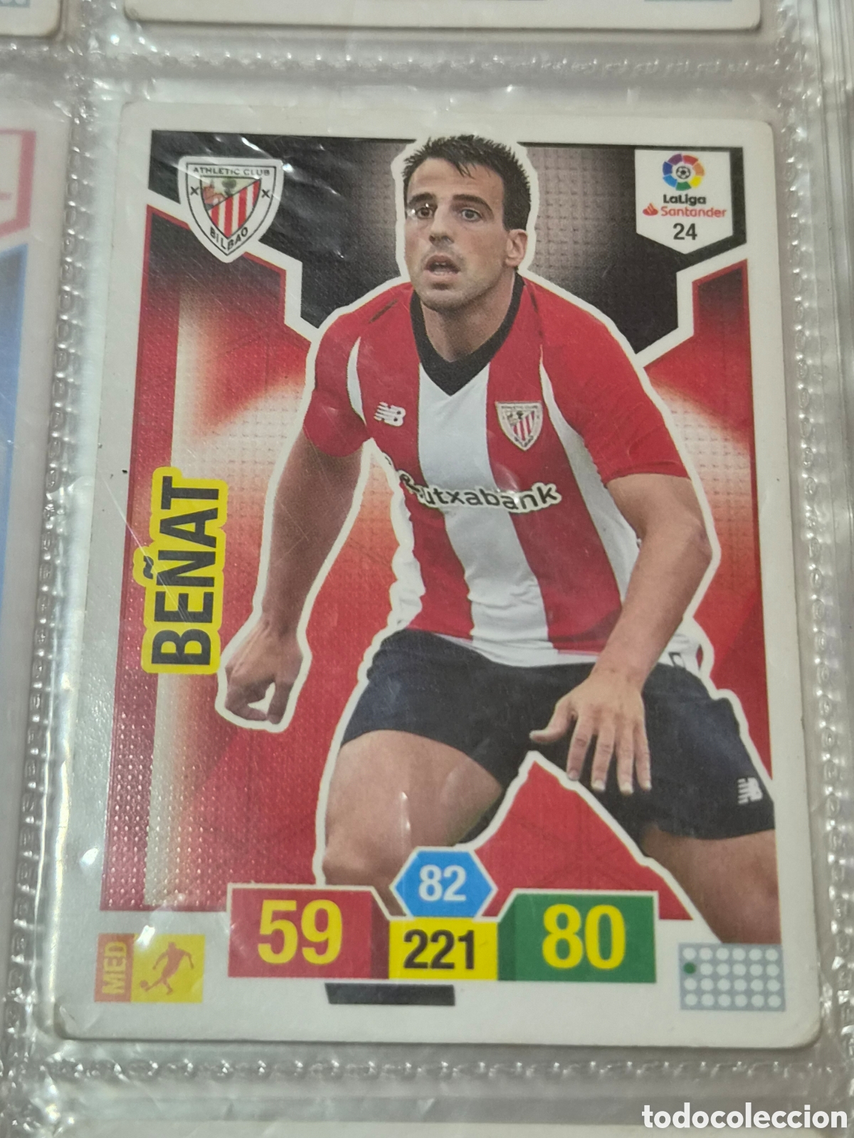 Trading cards: 24 - BE&Ntilde;AT, AT.BILBAO ADRENALYN 2018-2019