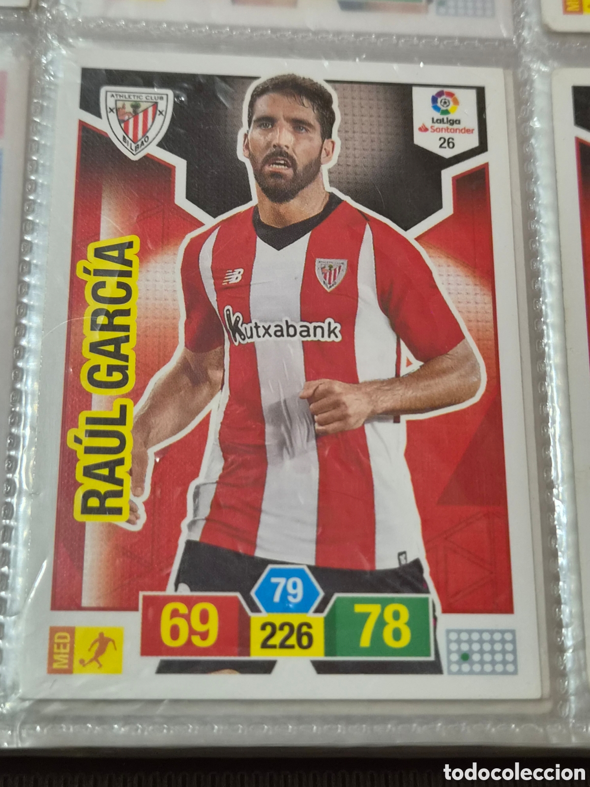 Trading cards: 26 - RAUL GARC&Iacute;A, AT.BILBAO ADRENALYN 2018-2019