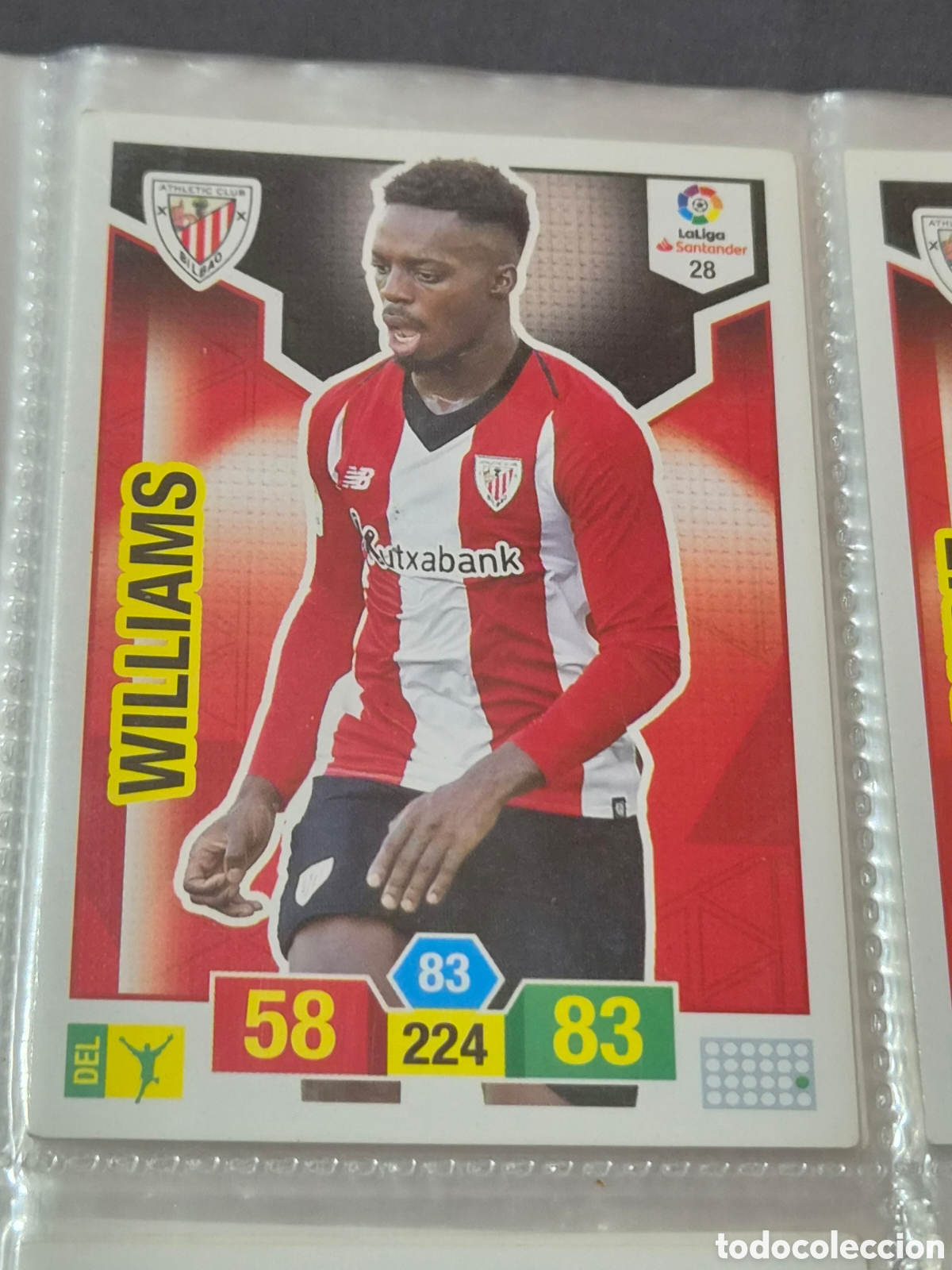 Trading cards: 28 - WILLIAMS, AT.BILBAO ADRENALYN 2018-2019