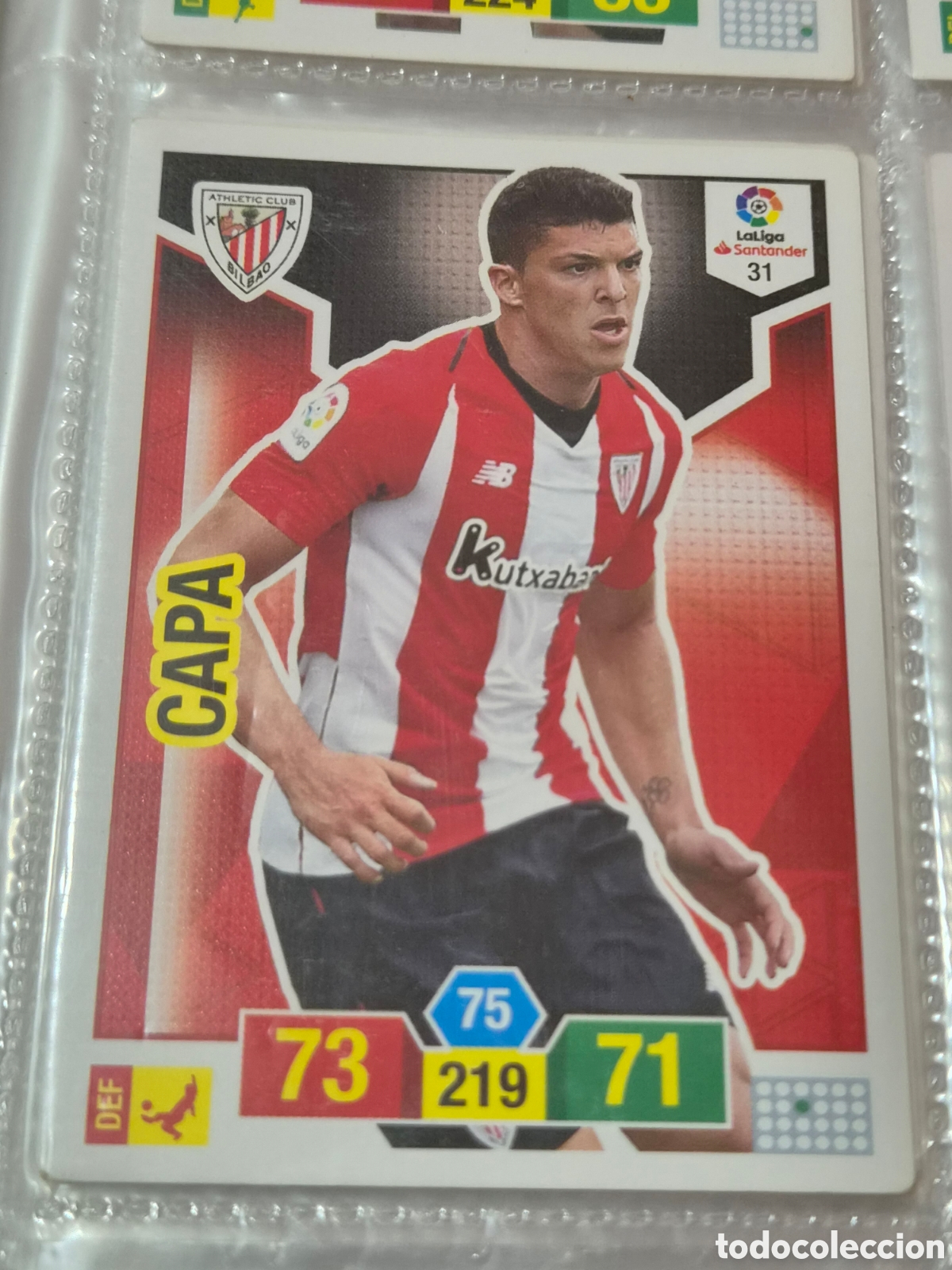 Trading cards: 31 - CAPA , AT.BILBAO ADRENALYN 2018-2019