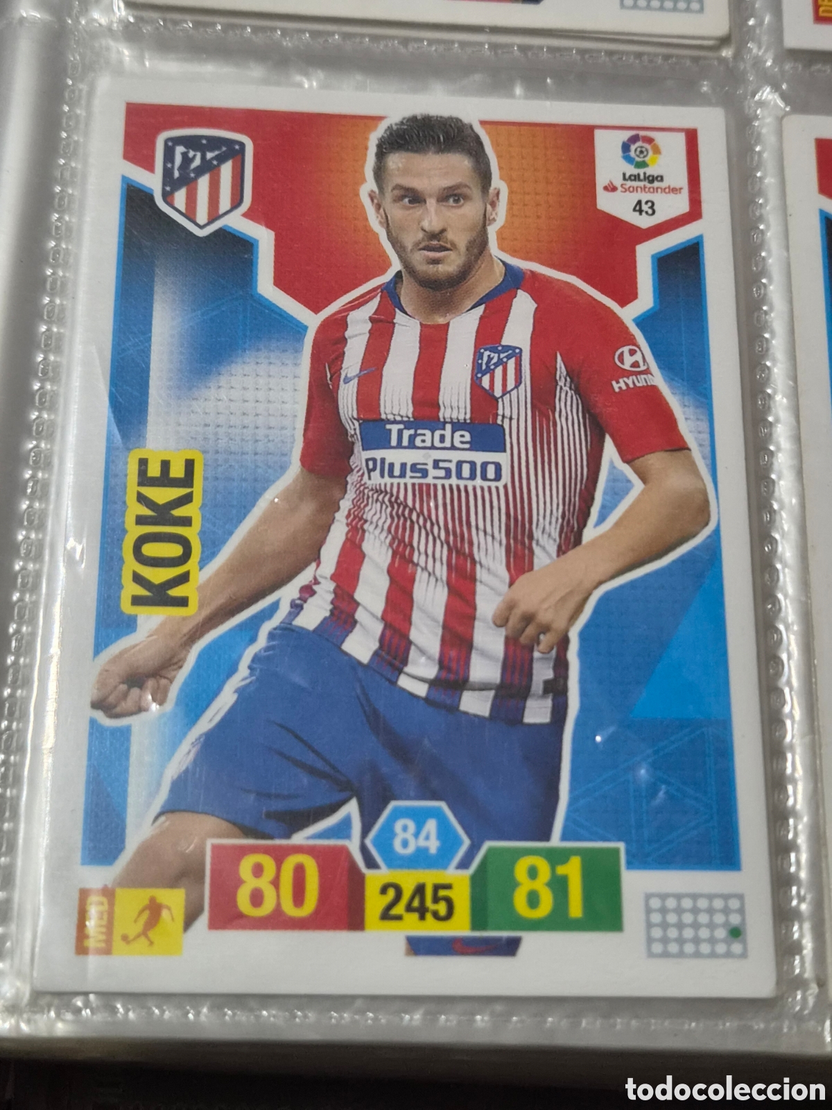 Trading cards: 43 - KOKE, AT.MADRID ADRENALYN 2018-2019