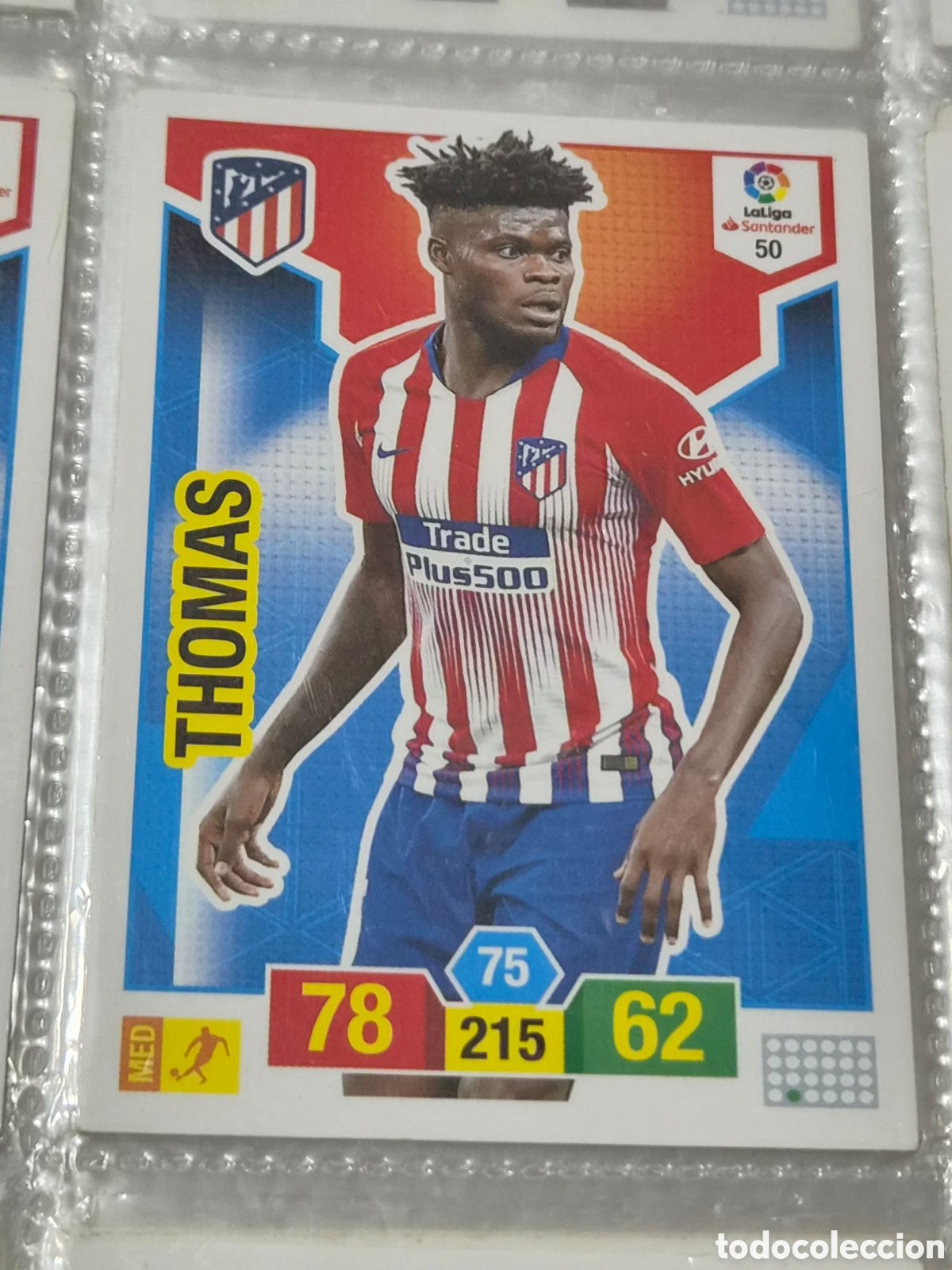 Trading cards: 50 - THOMAS , AT.MADRID ADRENALYN 2018-2019
