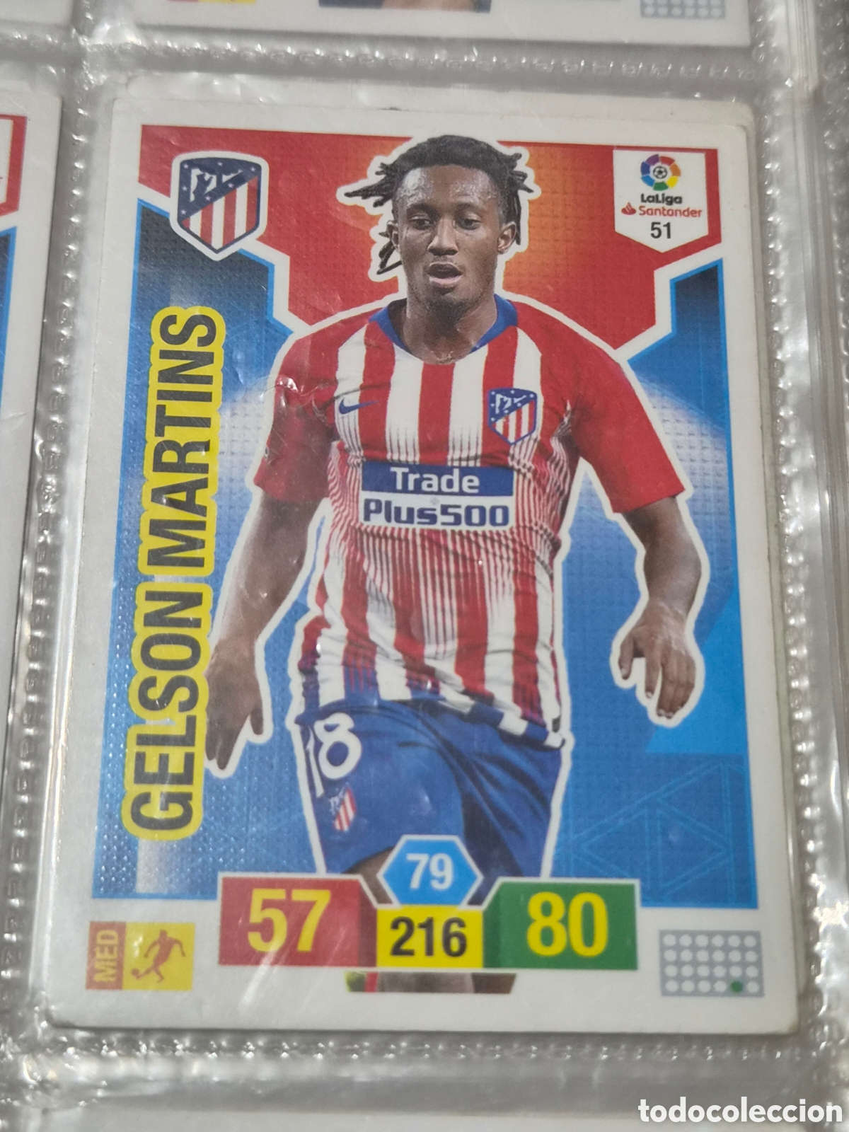 Trading cards: 51 - GELSON MARTINS , AT.MADRID ADRENALYN 2018-2019