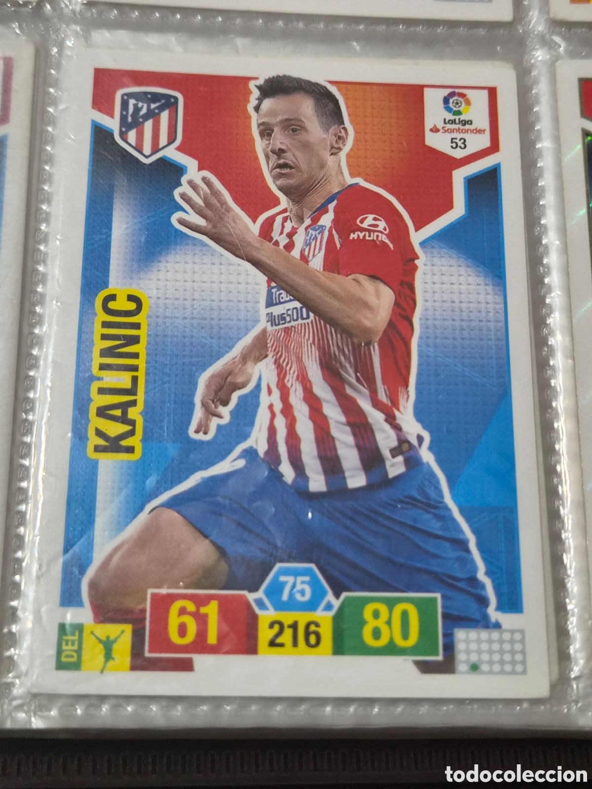 Trading cards: 53 - KALINIC , AT.MADRID ADRENALYN 2018-2019