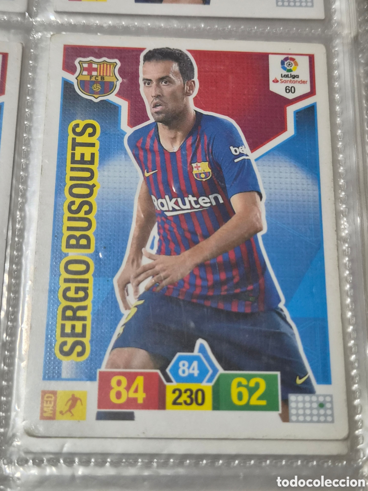 Trading cards: 60 - SERGIO BUSQUETS, BARCELONA ADRENALYN 2018-2019