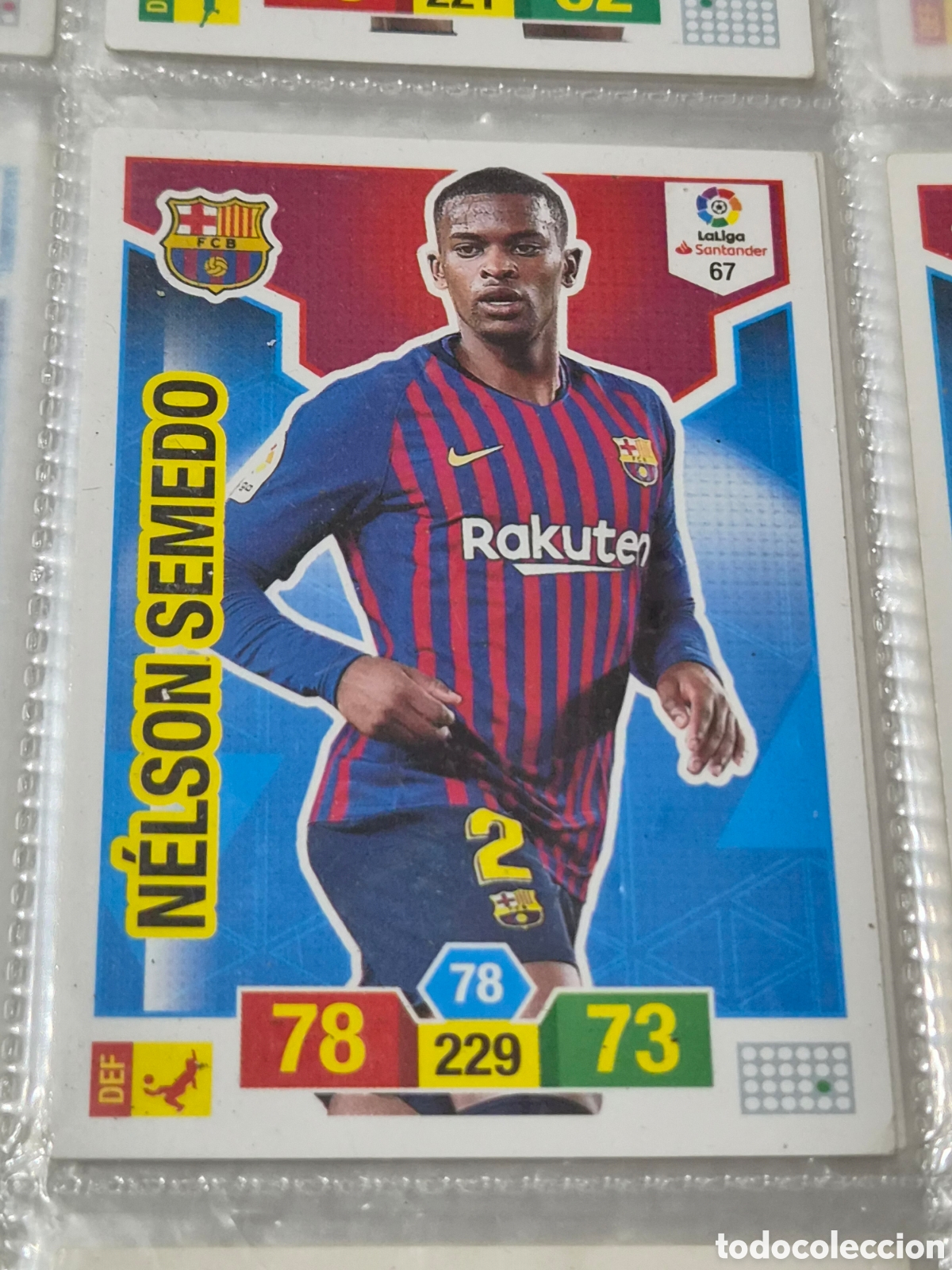 Trading cards: 67 - NELSON SEMEDO , BARCELONA ADRENALYN 2018-2019