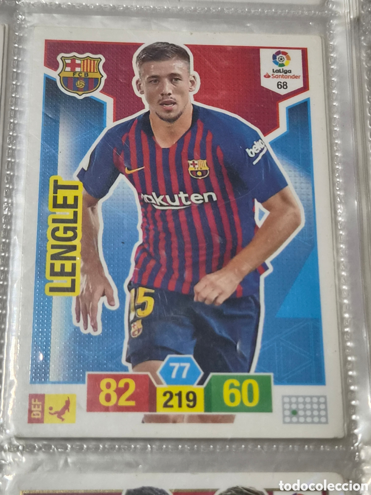 Trading cards: 68 - LENGLET, BARCELONA ADRENALYN 2018-2019