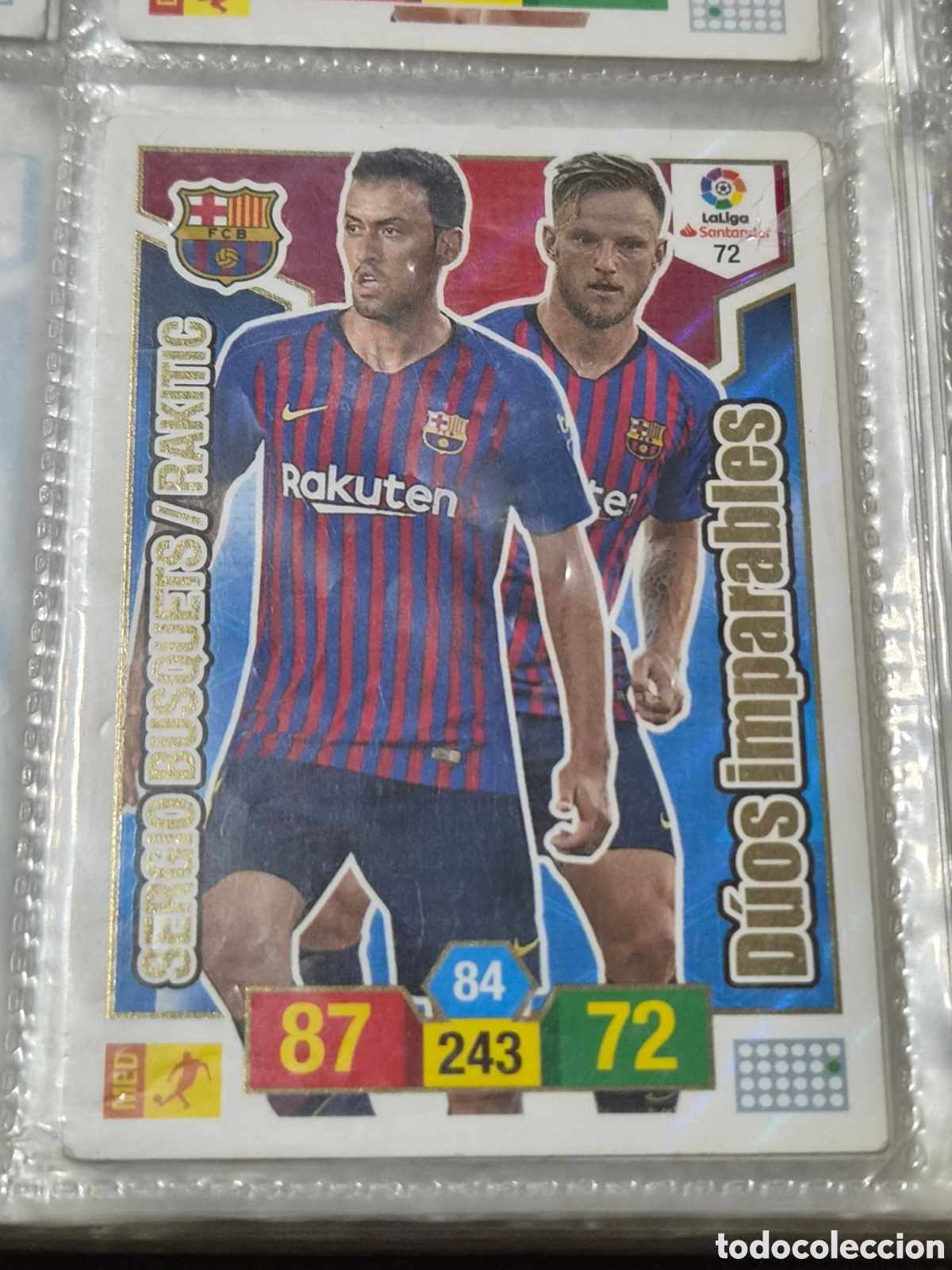 Trading cards: 72 - DUOS IMPARABLES, BARCELONA ADRENALYN 2018-2019