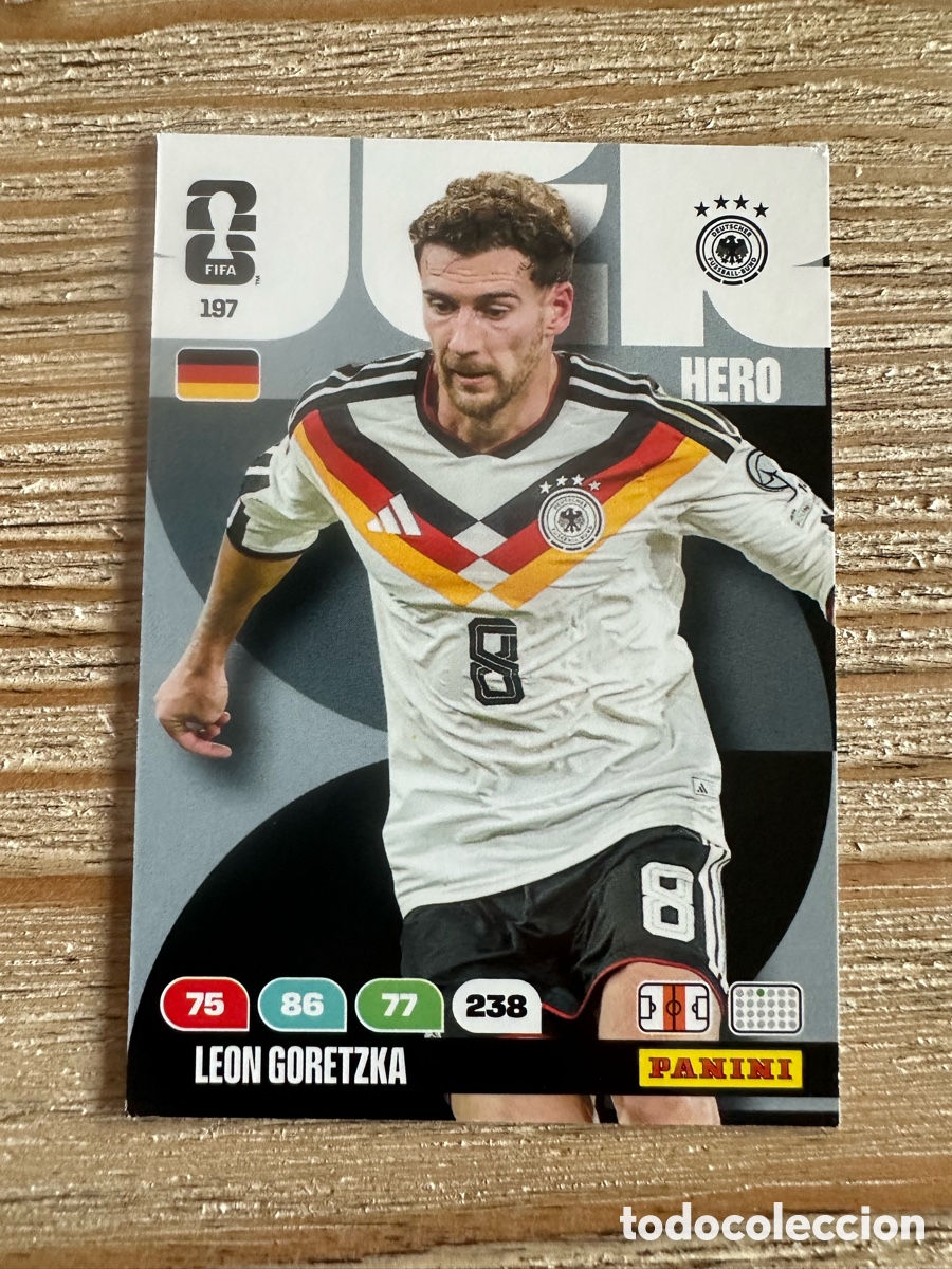 Figurine Collezionabili: LEON GORETZKA ALEMANIA 197 ADRENALYN XL WORLD CUP 2026 USA CAN MEX MUNDIAL 26 PANINI