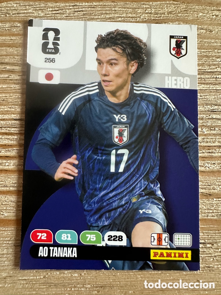 Figurine Collezionabili: AO TANAKA JAPON 256 ADRENALYN XL WORLD CUP 2026 USA CAN MEX MUNDIAL 26 PANINI
