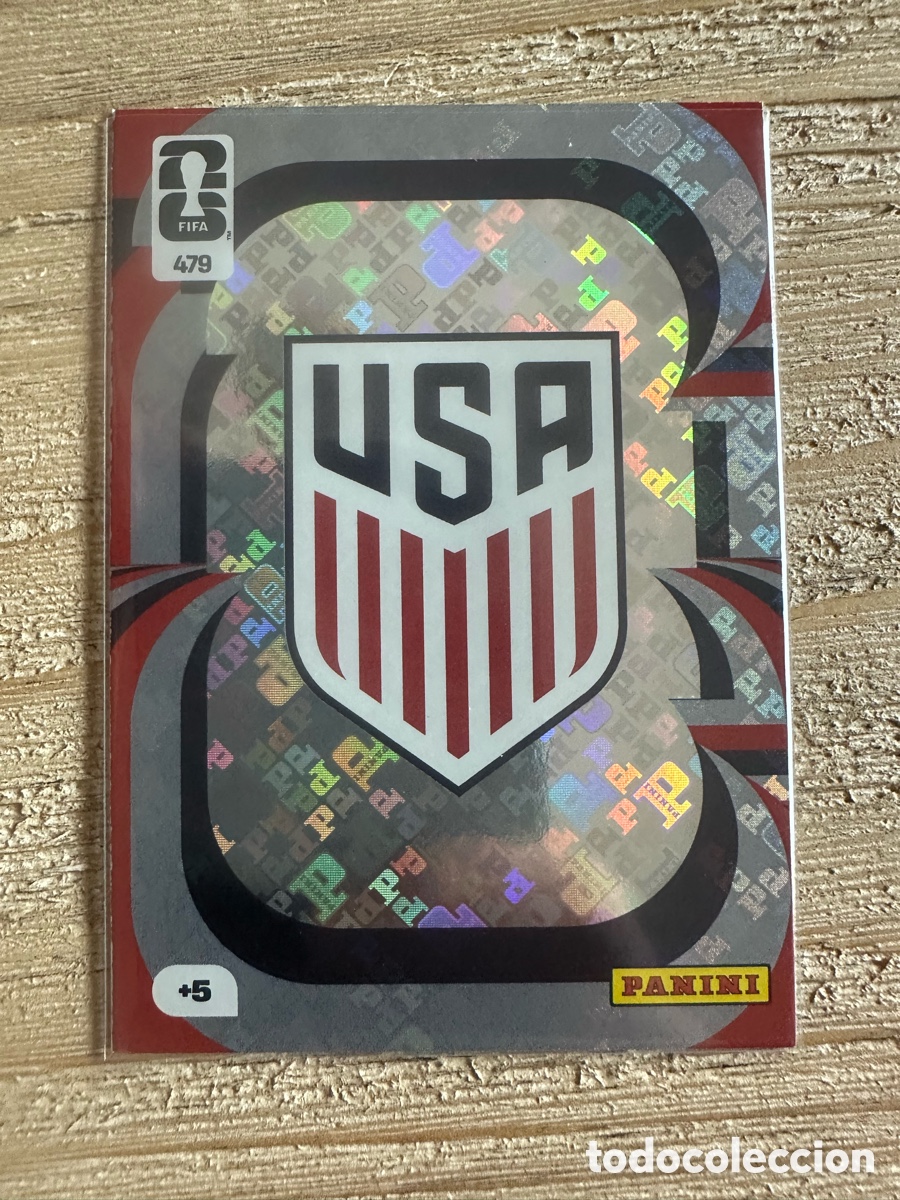 Trading Cards: ESCUDO ESTADO UNIDOS TEAM CREST 479 ADRENALYN XL WORLD CUP 2026 USA CAN MEX MUNDIAL 26 PANINI