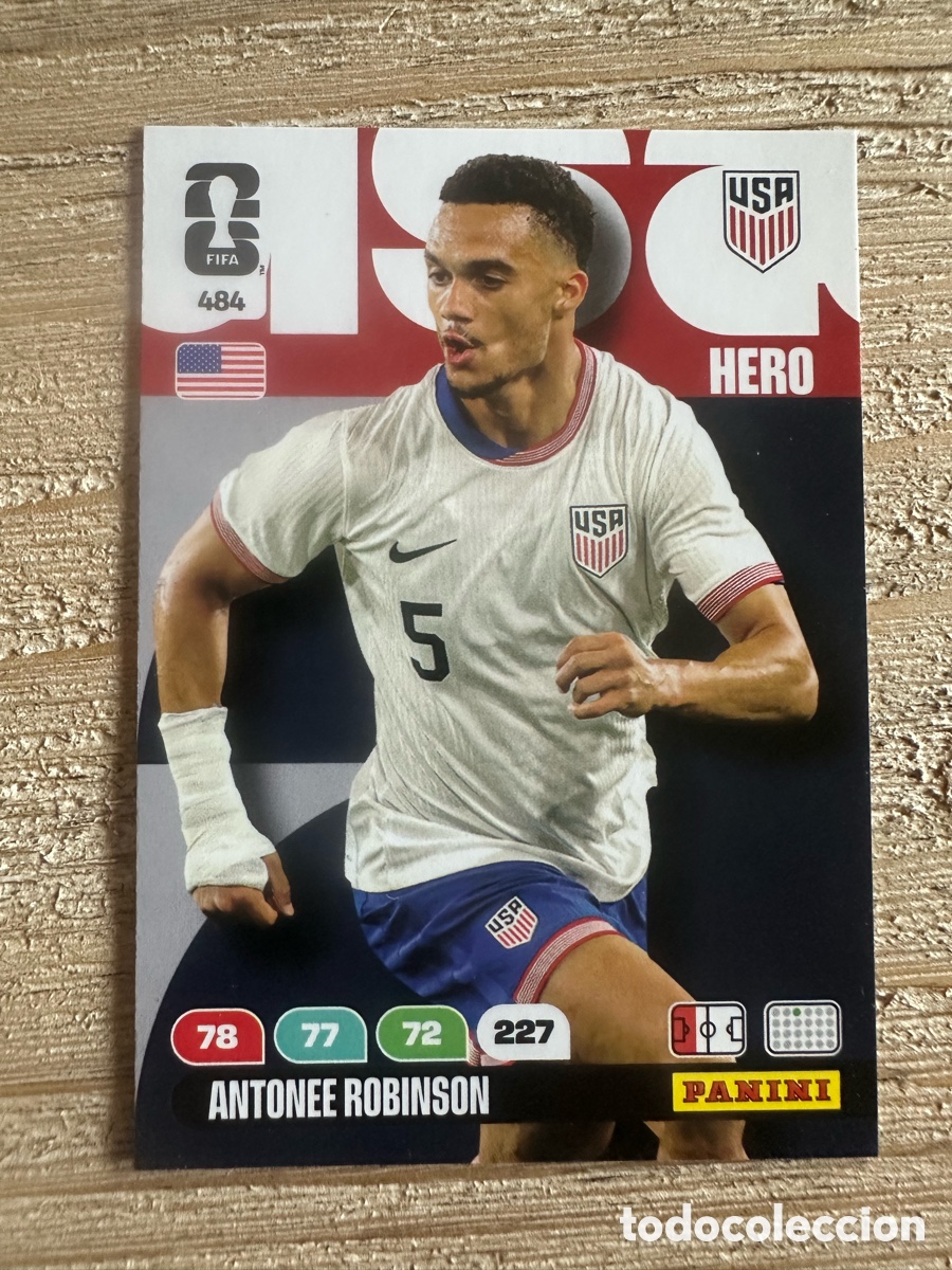 Trading cards: ANTONEE ROBINSON USA 484 ADRENALYN XL WORLD CUP 2026 USA CAN MEX MUNDIAL 26 PANINI