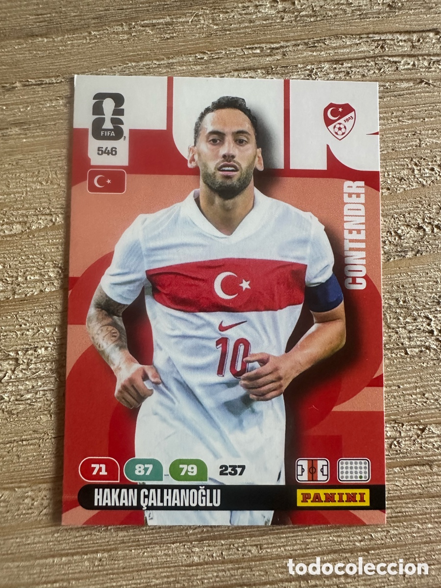 Trading cards: HAKAN &Ccedil;ALHANOGLU TURQUIA 546 ADRENALYN XL WORLD CUP 2026 USA CAN MEX MUNDIAL 26 PANINI
