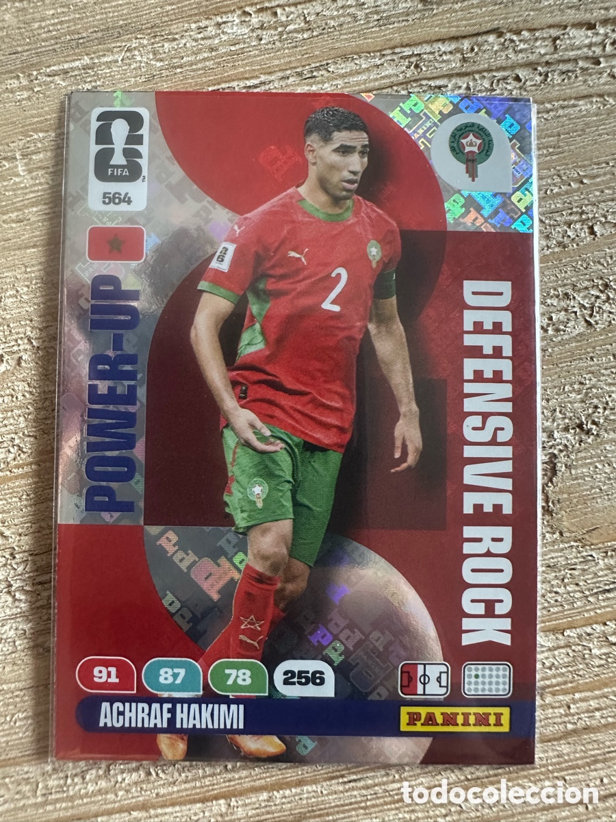 Trading cards: ACHRAF HAKIMI MARRUECOS DEFENSIVE ROCK 564 ADRENALYN XL WORLD CUP 2026 USA CAN MEX MUNDIAL 26 PANINI