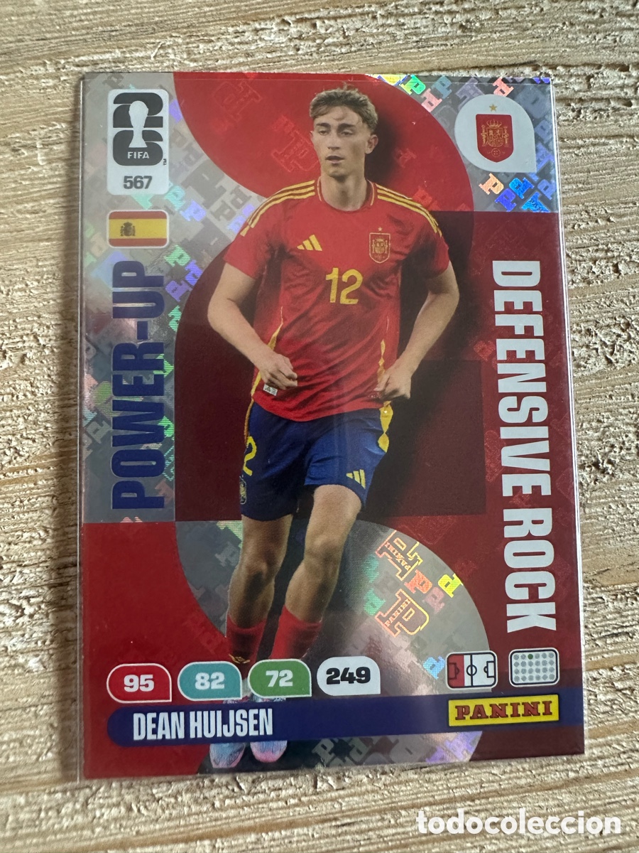 Trading cards: DEAN HUIJSEN ESPA&Ntilde;A DEFENSIVE ROCK 567 ADRENALYN XL WORLD CUP 2026 USA CAN MEX MUNDIAL 26 PANINI