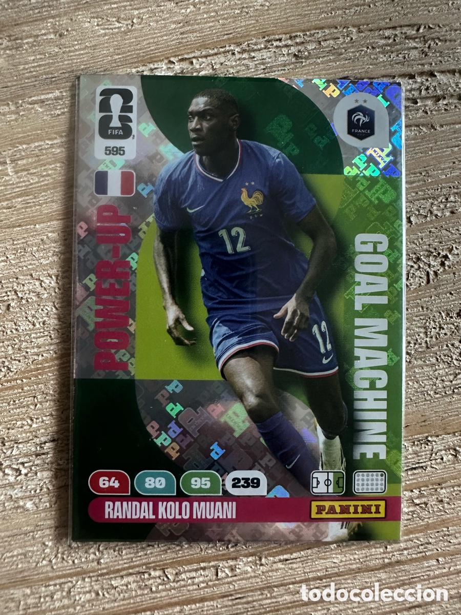 Trading cards: RANDAL KOLO MUANI FRANCIA GOAL MACHINE 595 ADRENALYN WORLD CUP 2026 USA CAN MEX MUNDIAL 26 PANINI