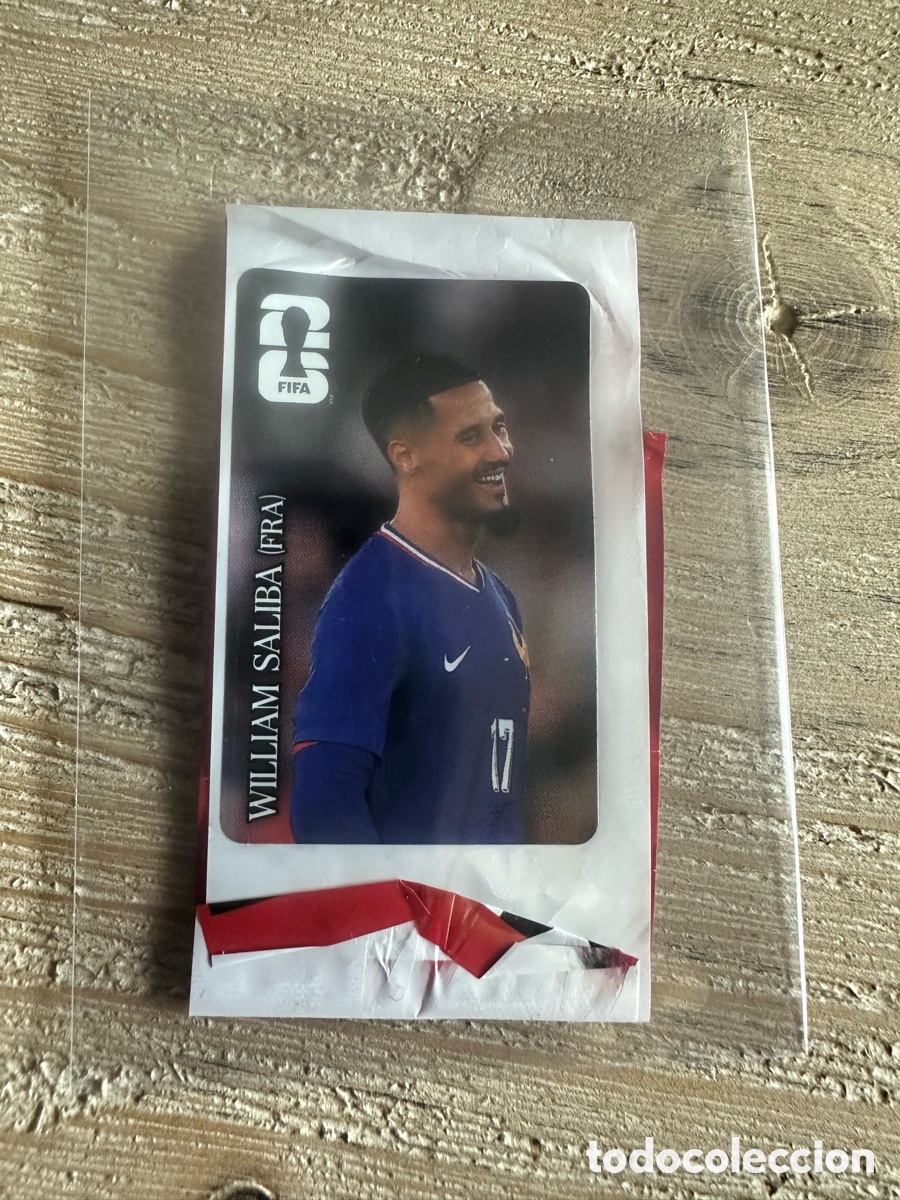 Trading cards: WILLIAM SALIBA FRANCIA CC9 COCA COLA ADRENALYN XL MUNDIAL 2026 WORLD CUP USA MEX CAN